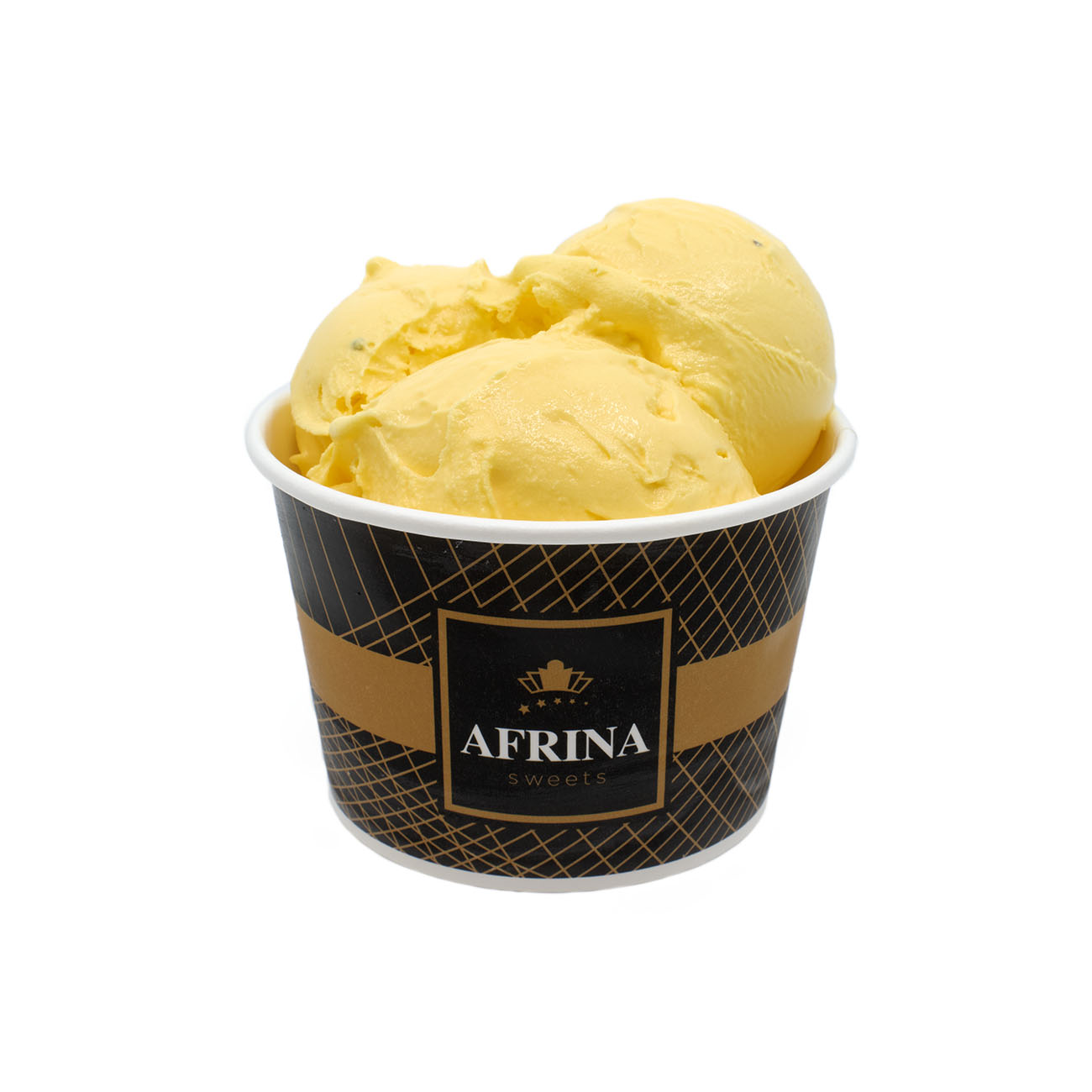 Afrina Ice-cream Saffron 08 oz