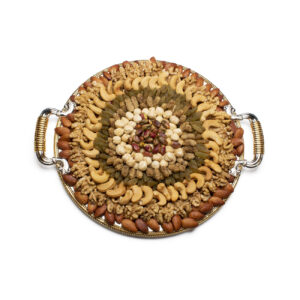 Mix Nuts Sweet Small Round Tray