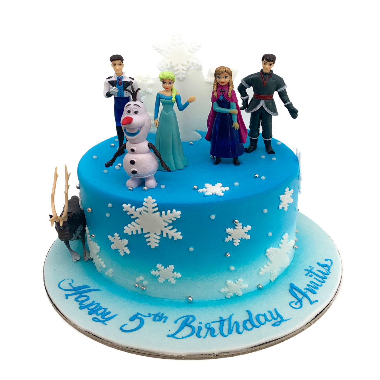 Disney Frozen Winter Wonderland Cake
