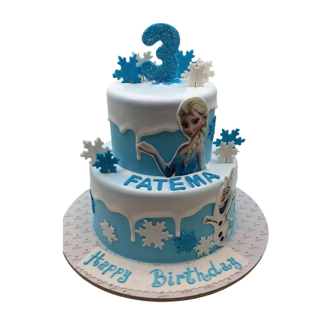 Enchanted Frozen Winter Cake