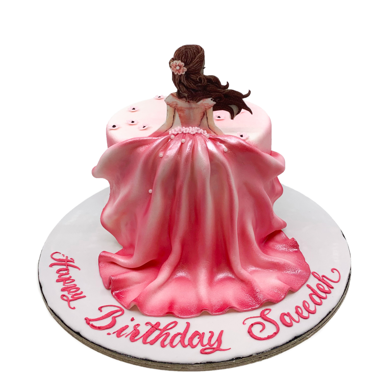 Enchanted Pink Ballerina Gown Cake