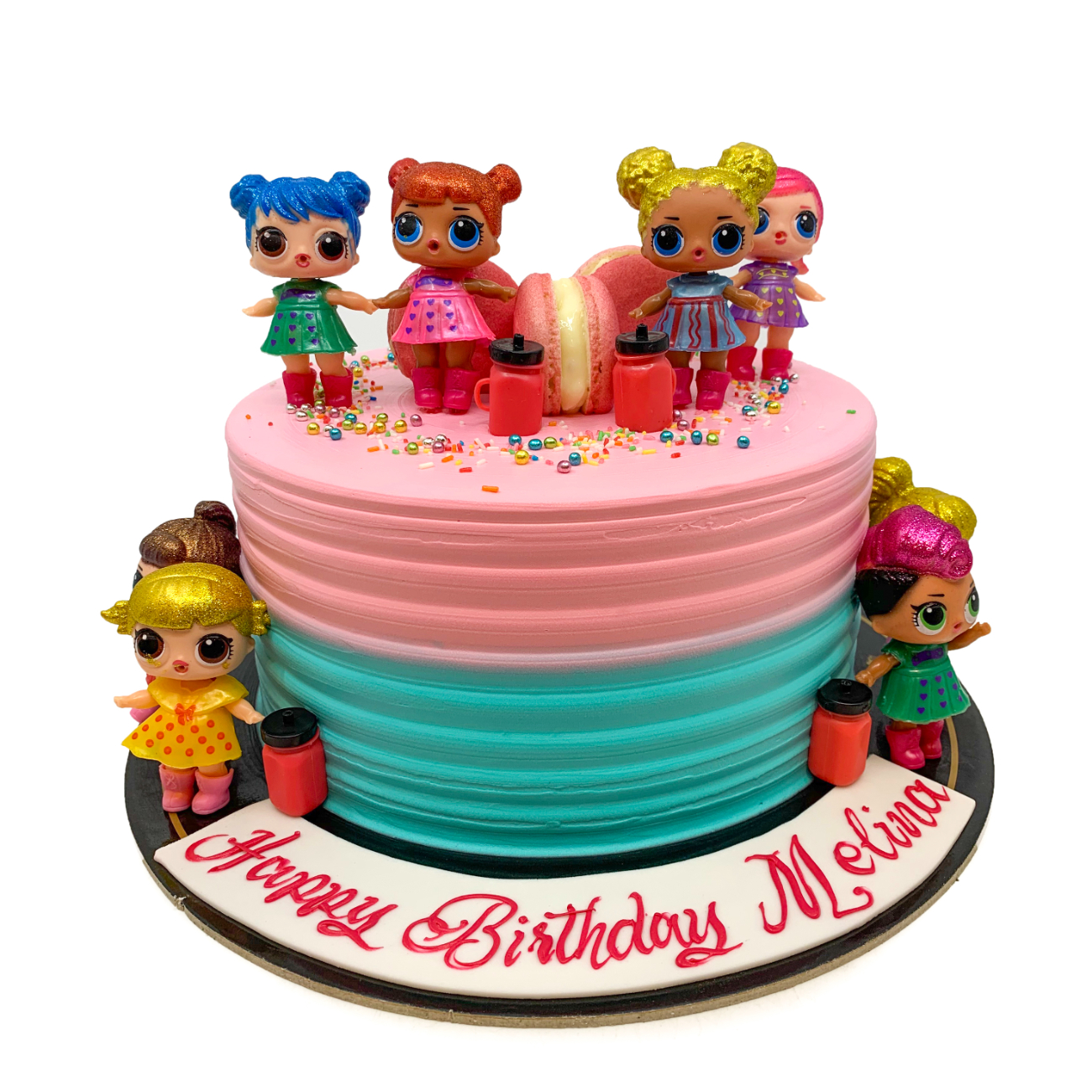 Glitter & Glam LOL Surprise Cake