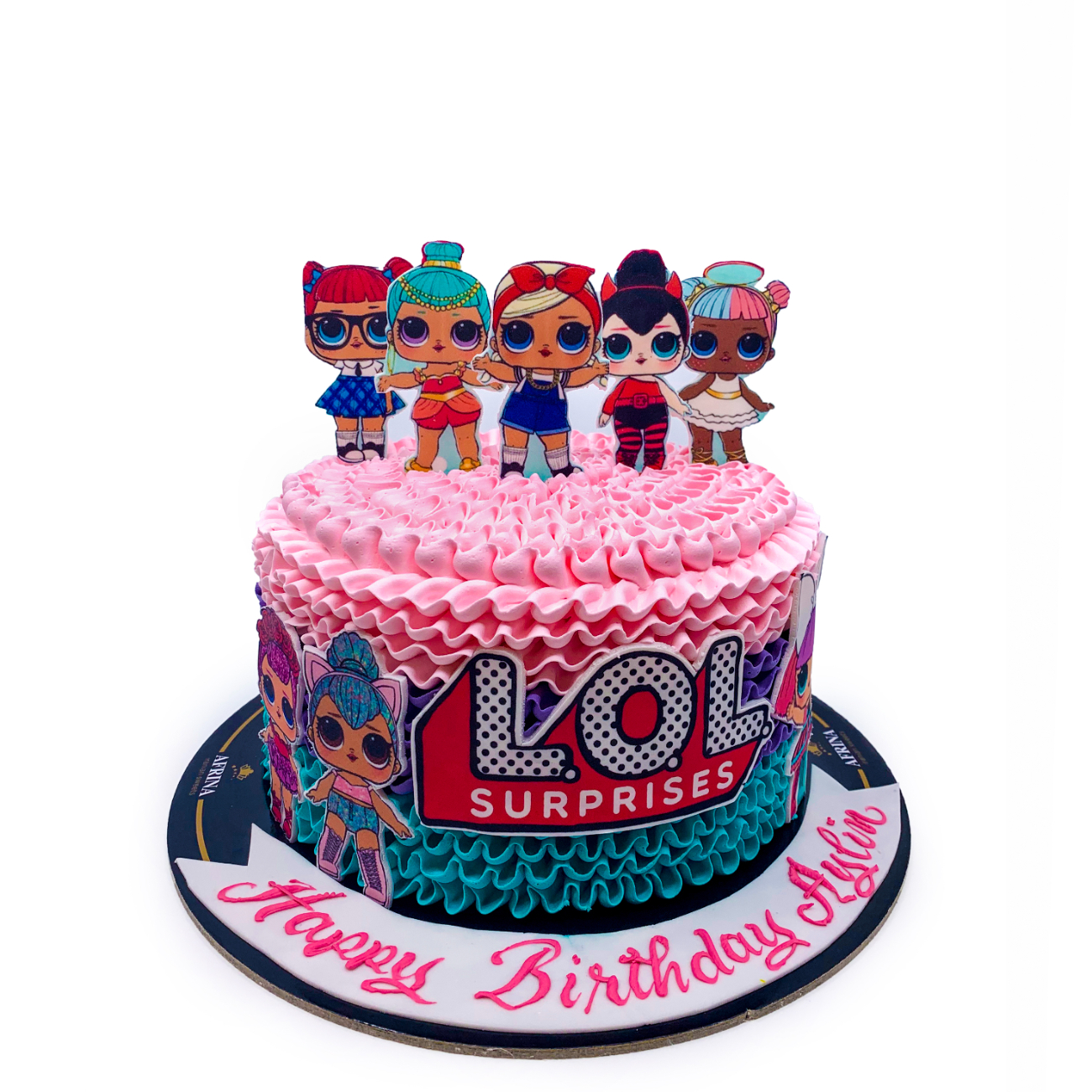 L.O.L. Surprise! Vibrant Ruffle Cake