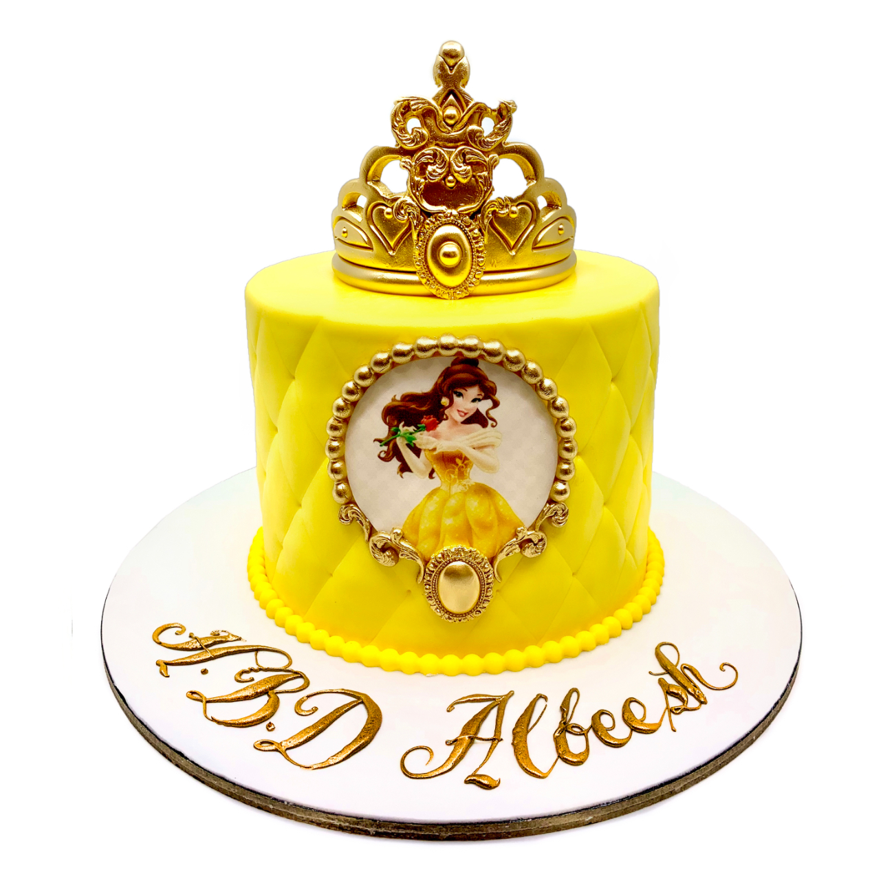 Royal Belle Princess Tiara Cake