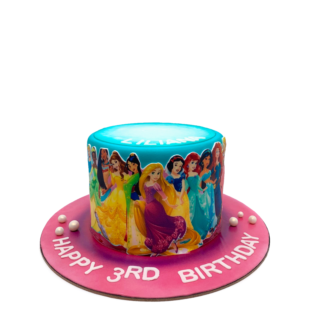 Royal Disney Princess Celebration Cake