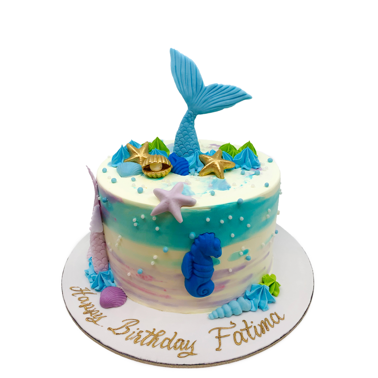 Under the Sea Mermaid Cake