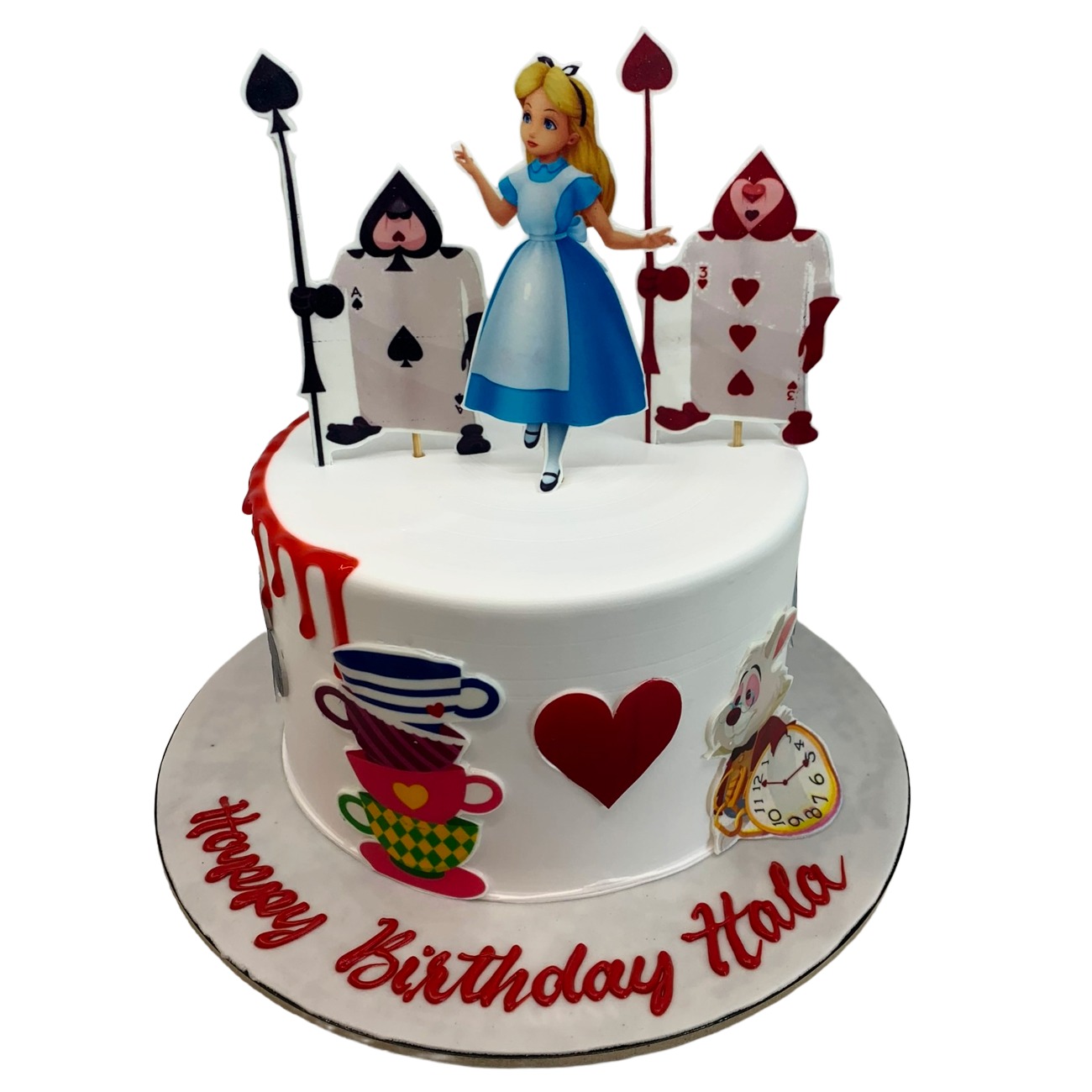 Alice’s Wonderland Tea Party Cake