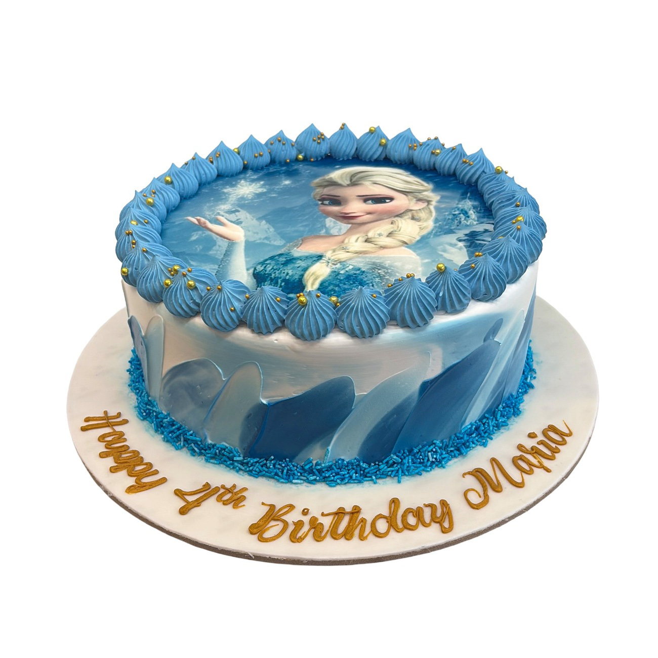 Disney Frozen Elsa Edible Image Cake