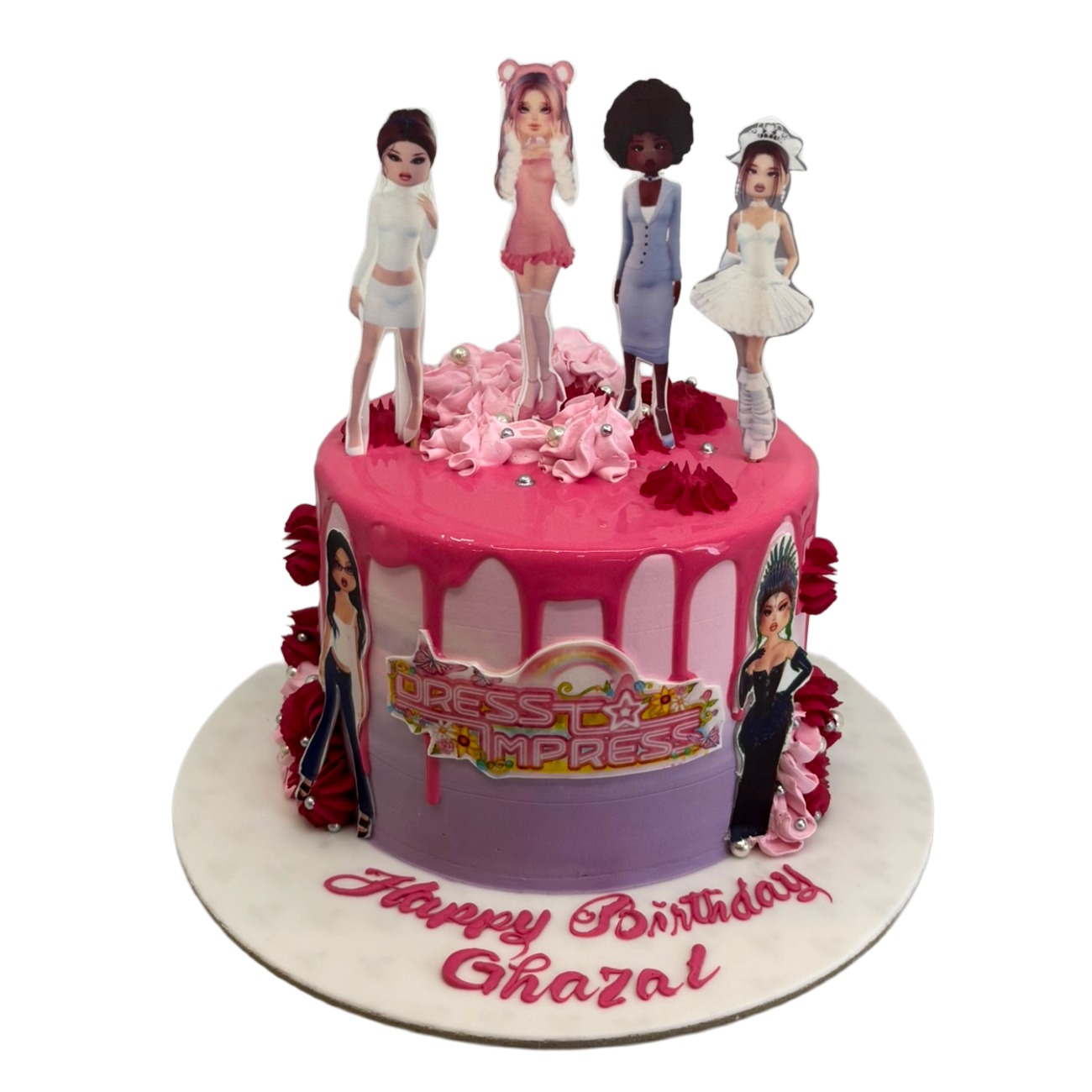 Dress to Impress Fashionista Drip Cake