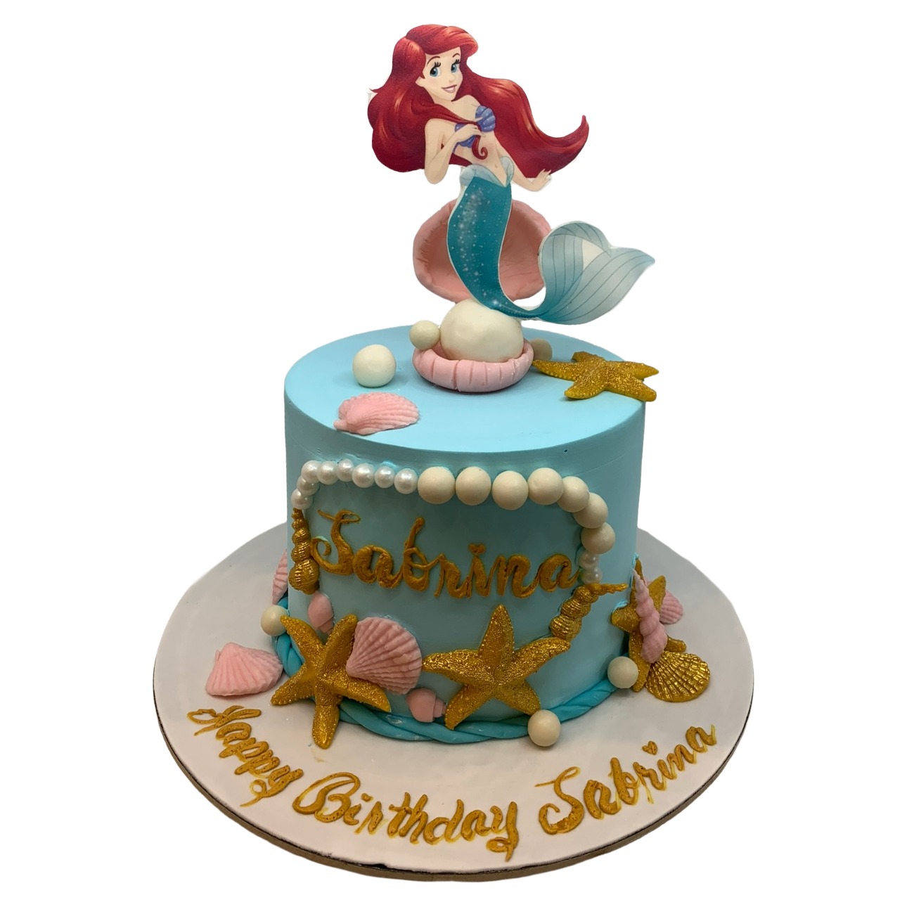 Enchanted Mermaid Wish Birthday Cake