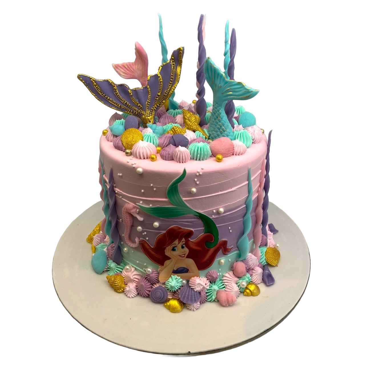 Enchanted Ocean Mermaid Cake
