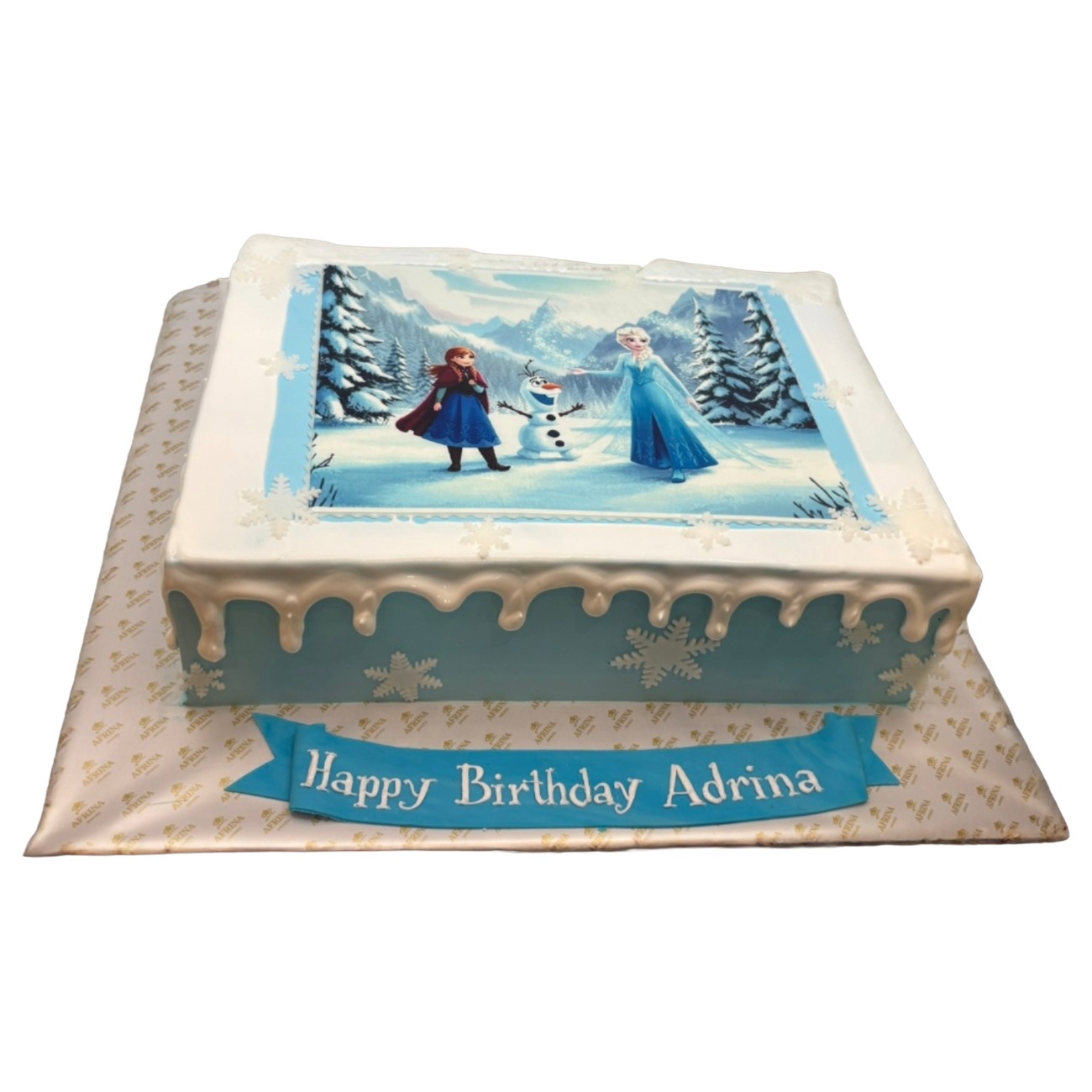 Enchanted Winter Magic Cake