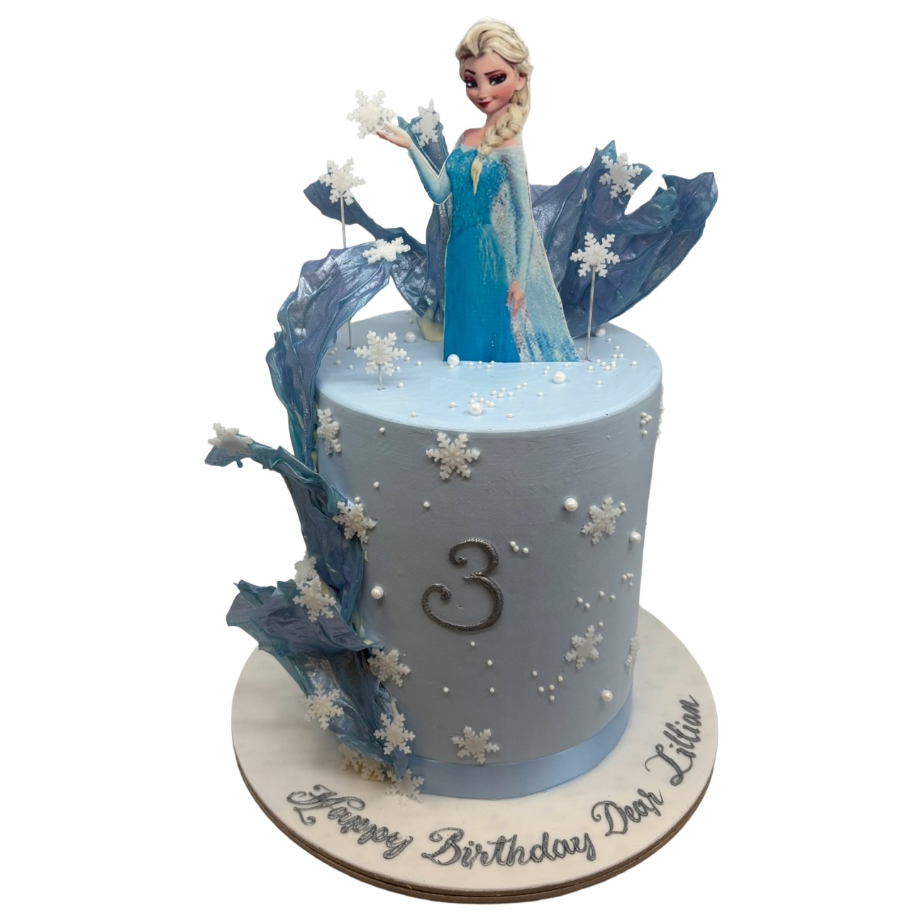 Frozen Winter Majesty Cake