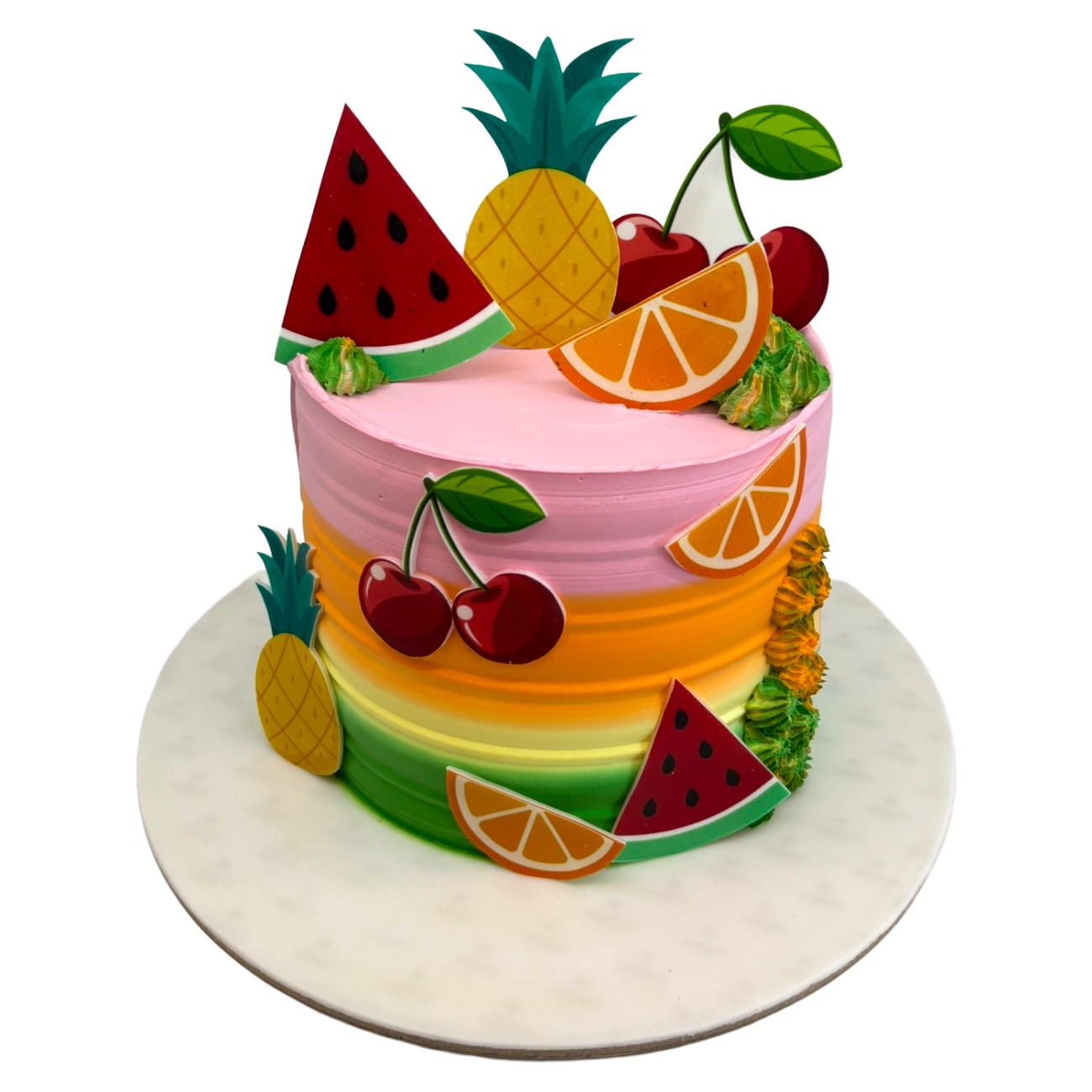 Fruit Paradise Birthday Cake