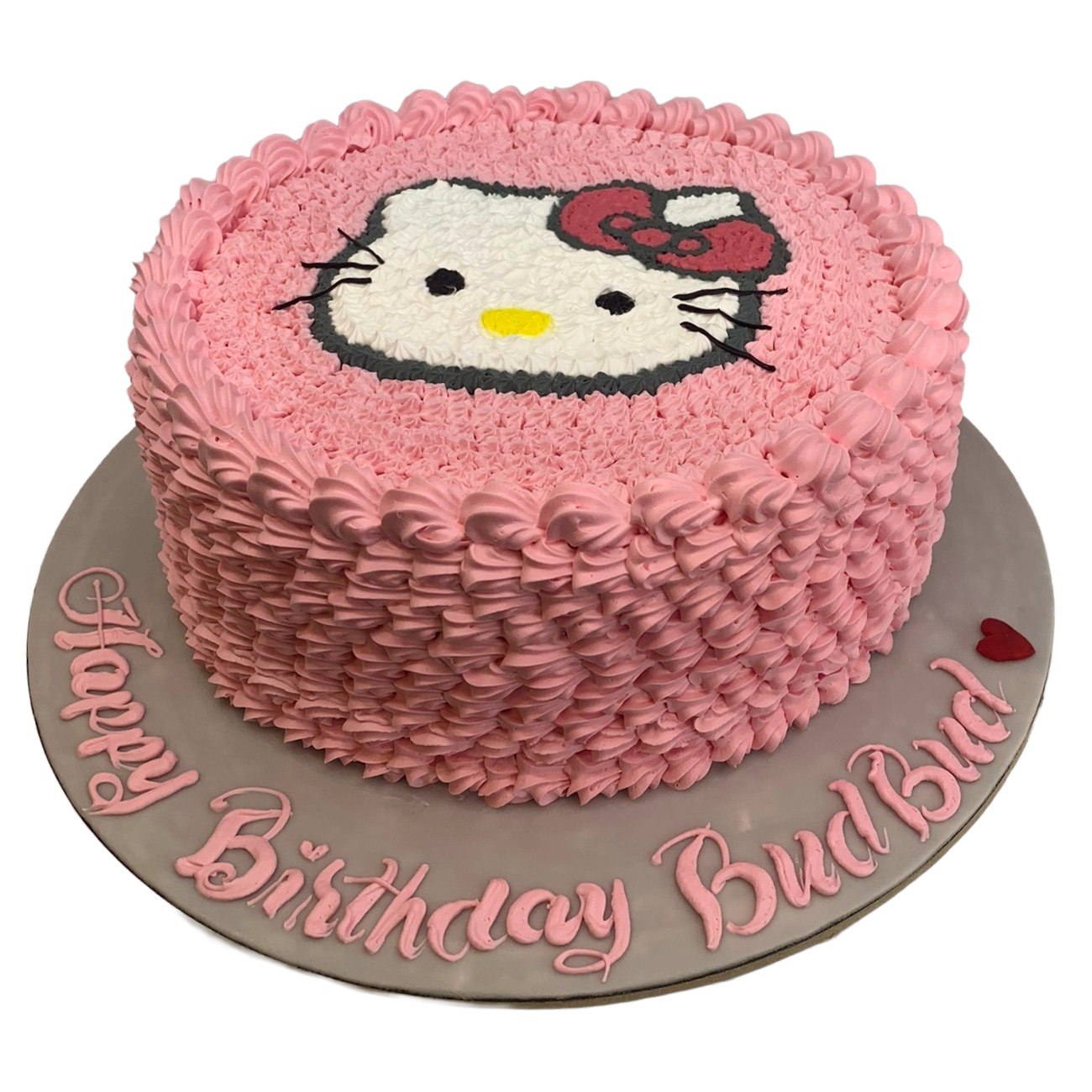 Hello Kitty Rosette Birthday Cake