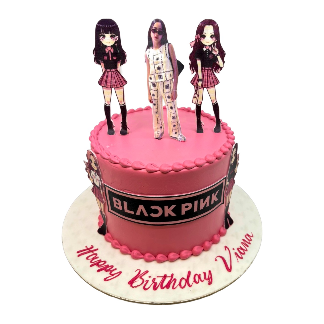 K-Pop Star BlackPink Theme Cake