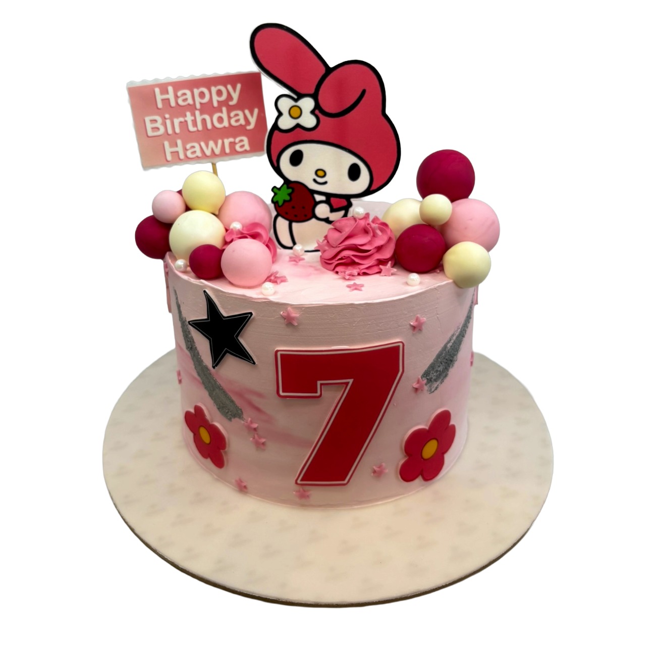 My Melody 7th Birthday Cake
