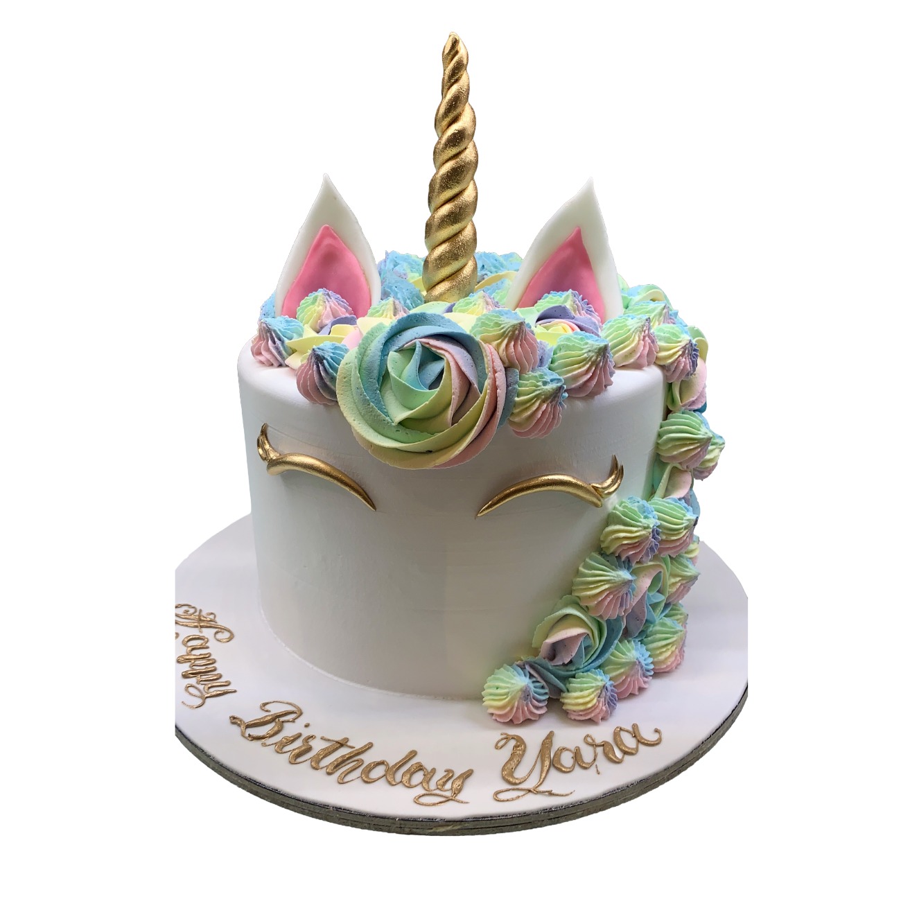 Pastel Unicorn Fantasy Cake