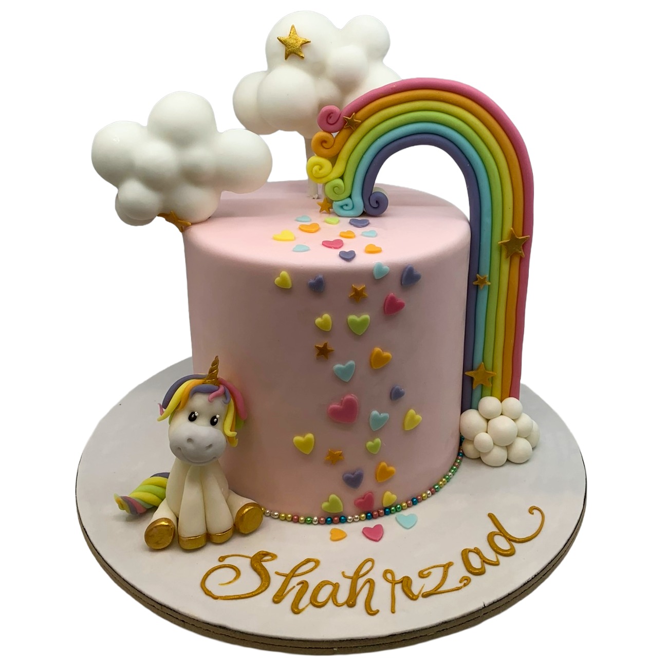 Pastel Unicorn Rainbow Magic Cake