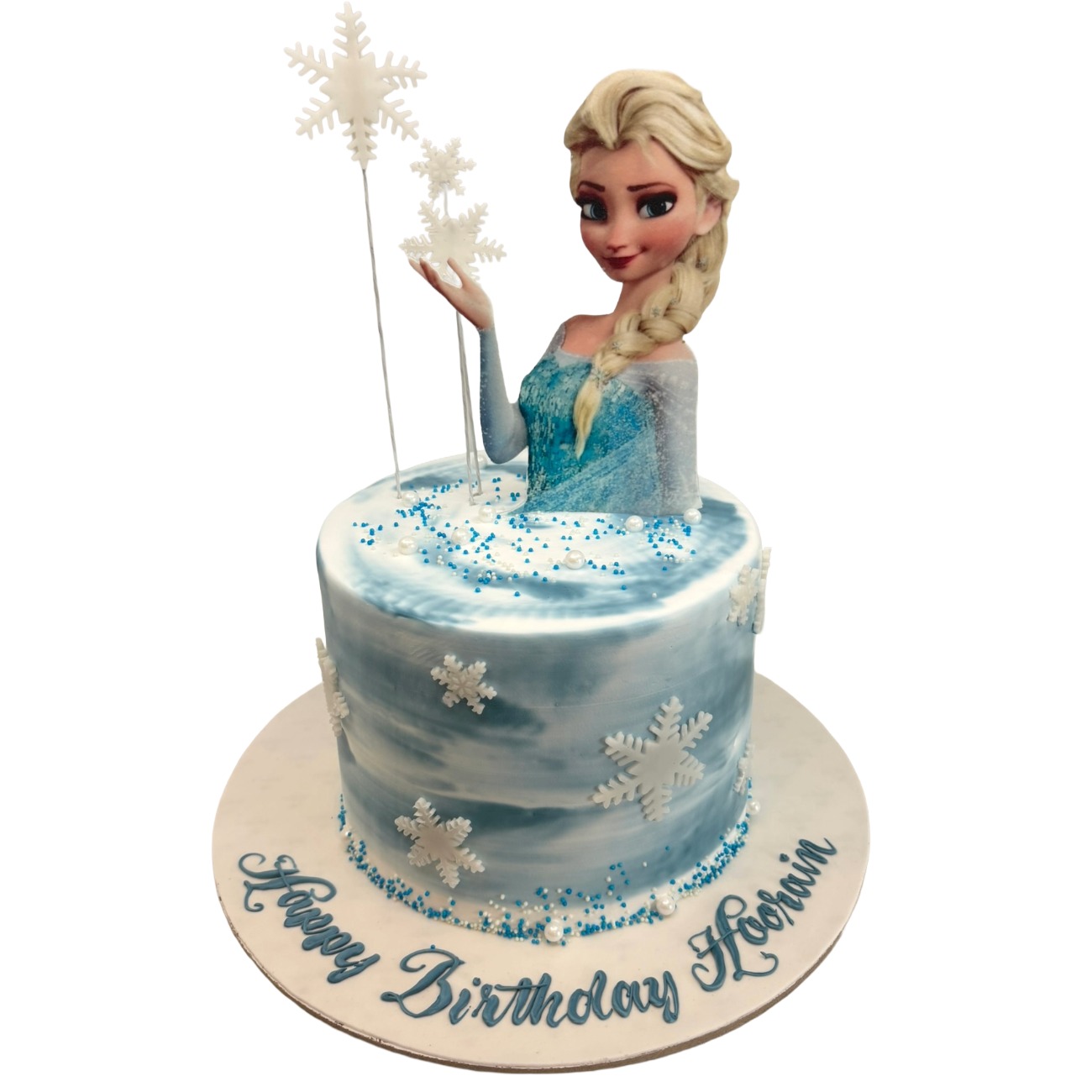 Queen Elsa Ice Shimmer Cake