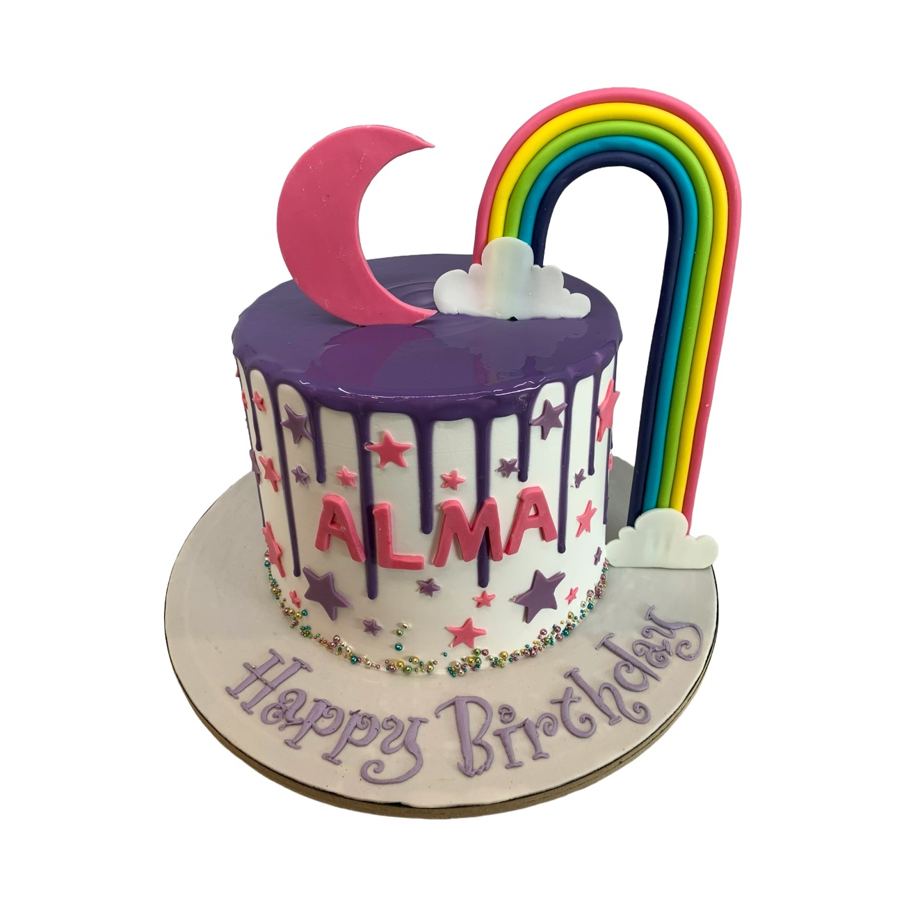 Rainbow & Moon Dreams Cake