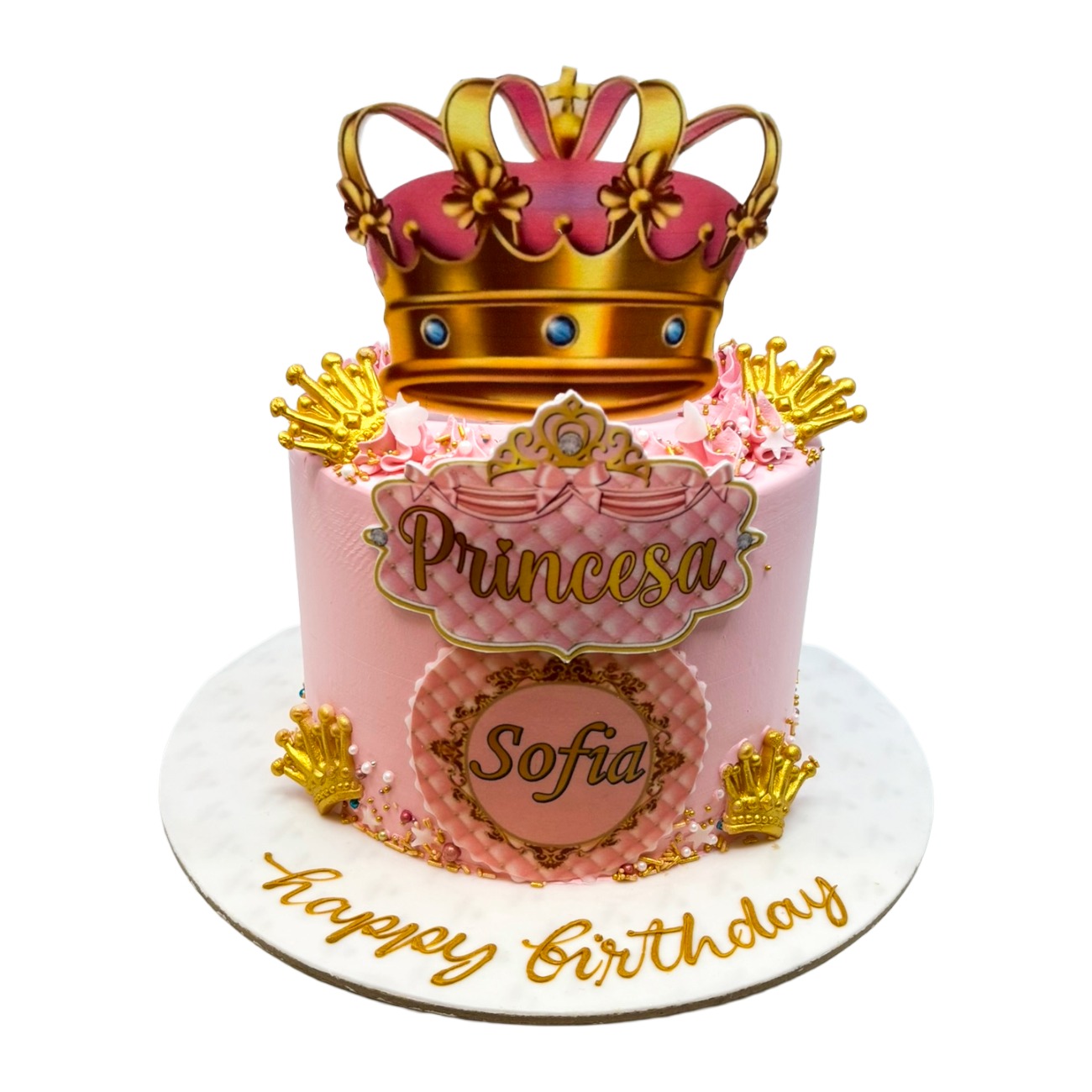 Royal Highness Pink Princess Cake