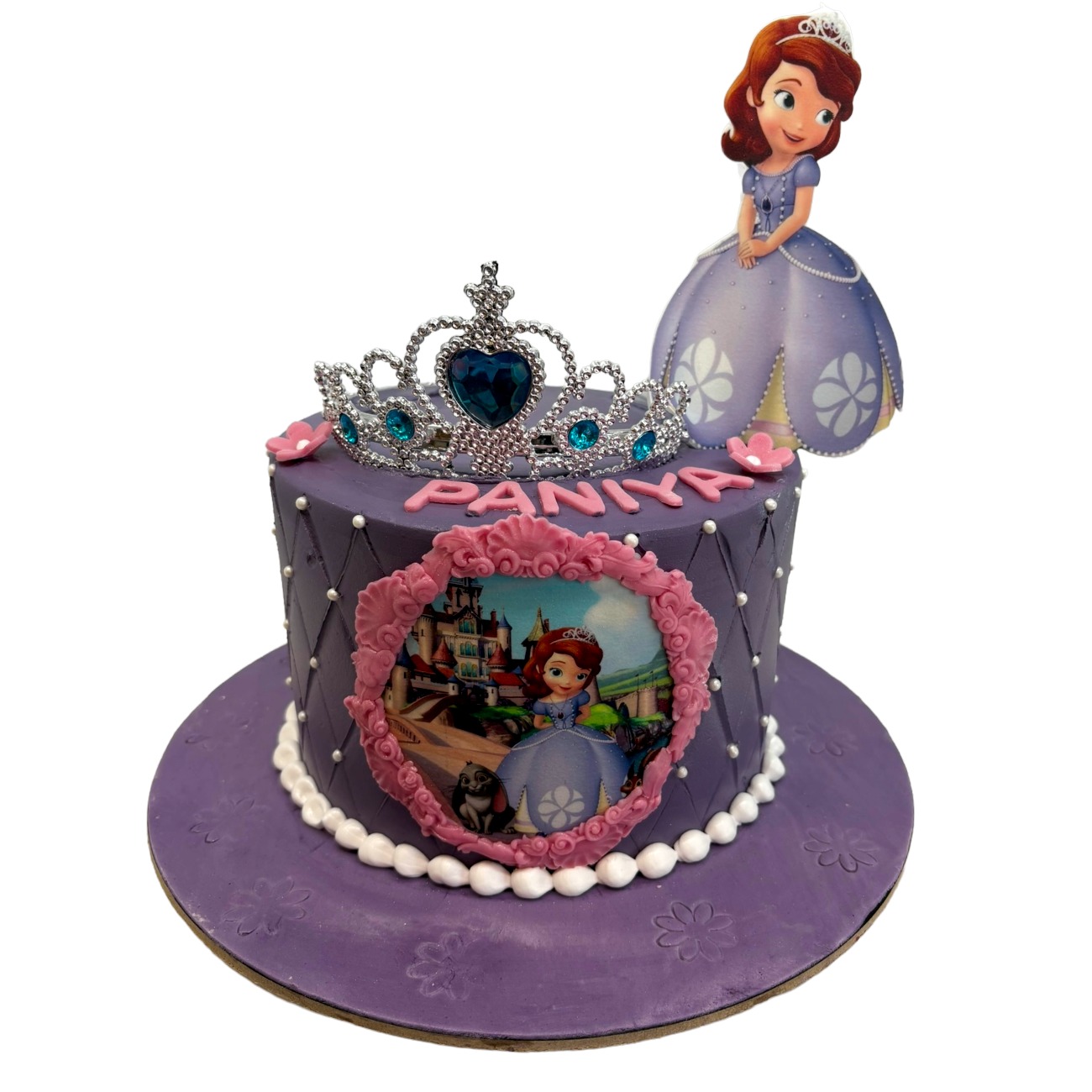 Royal Princess Sofia Tiara Cake