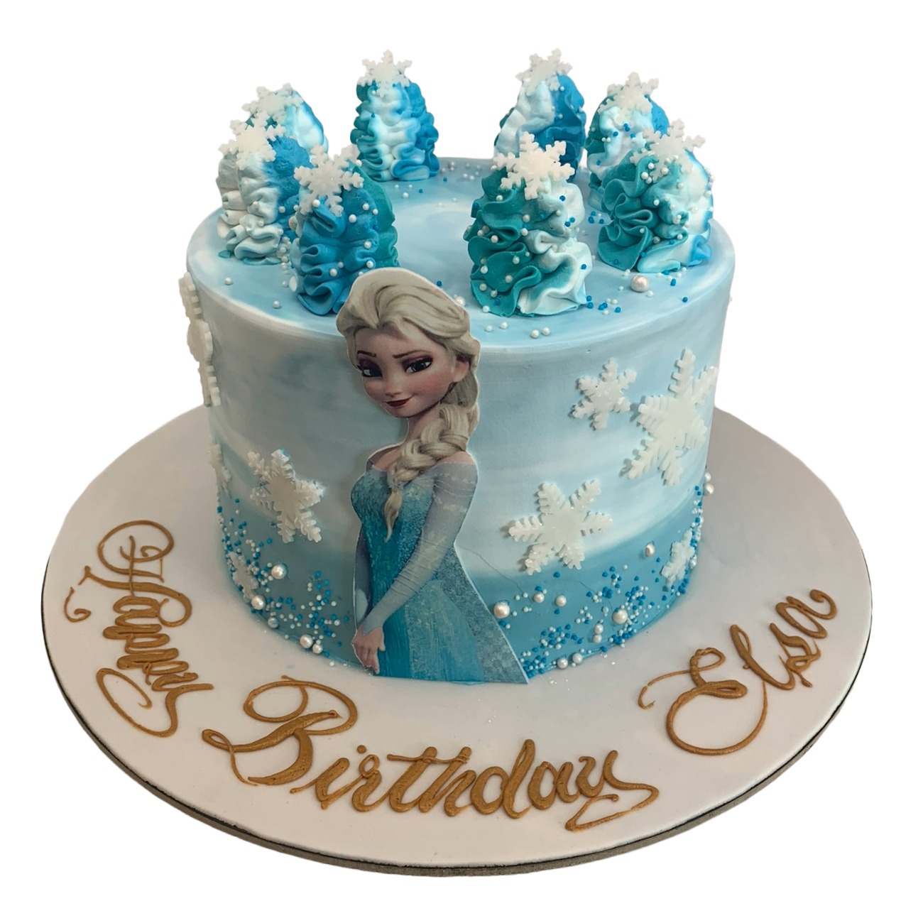 Vintage Pink Princess Lambeth Cake