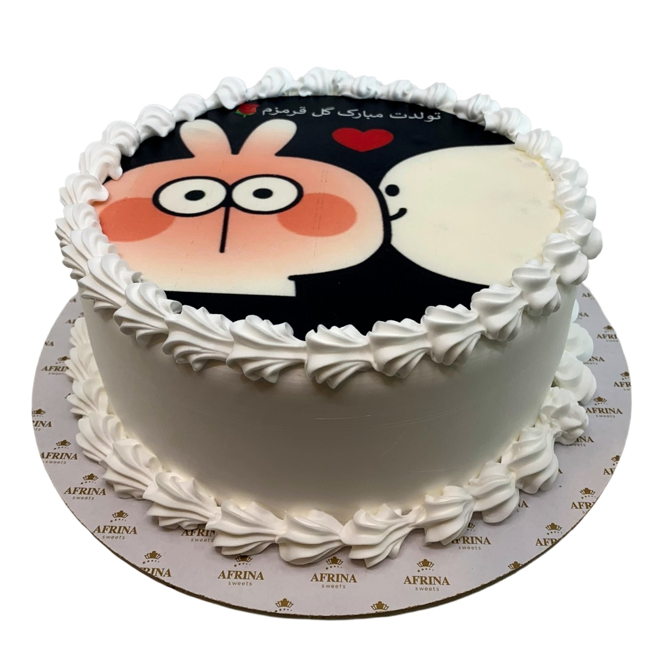 Afrina Cartoon Kiss Cake