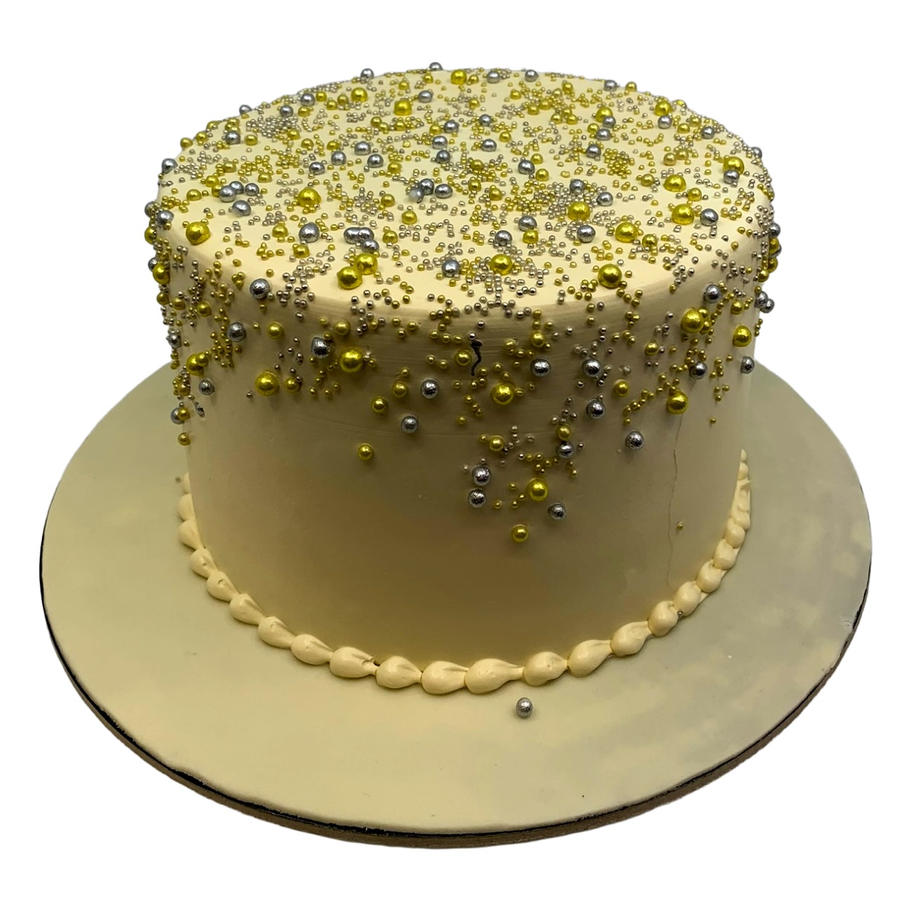 Champagne Sparkle Pearl Cake