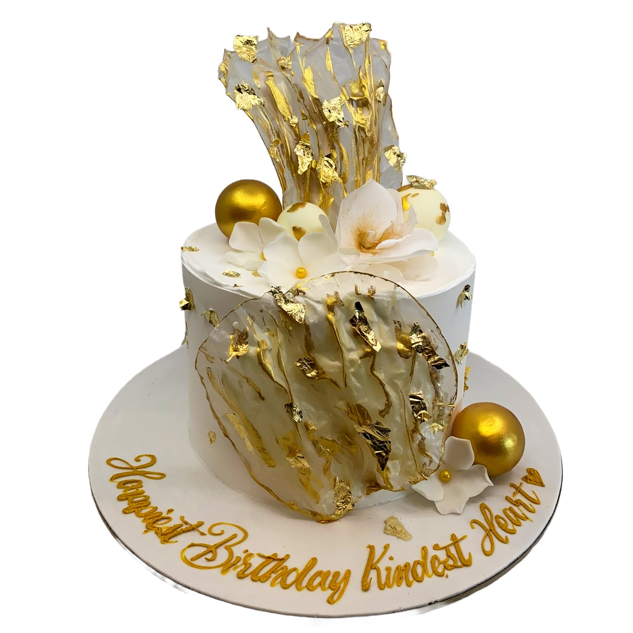 Golden Sails Artistry Cake