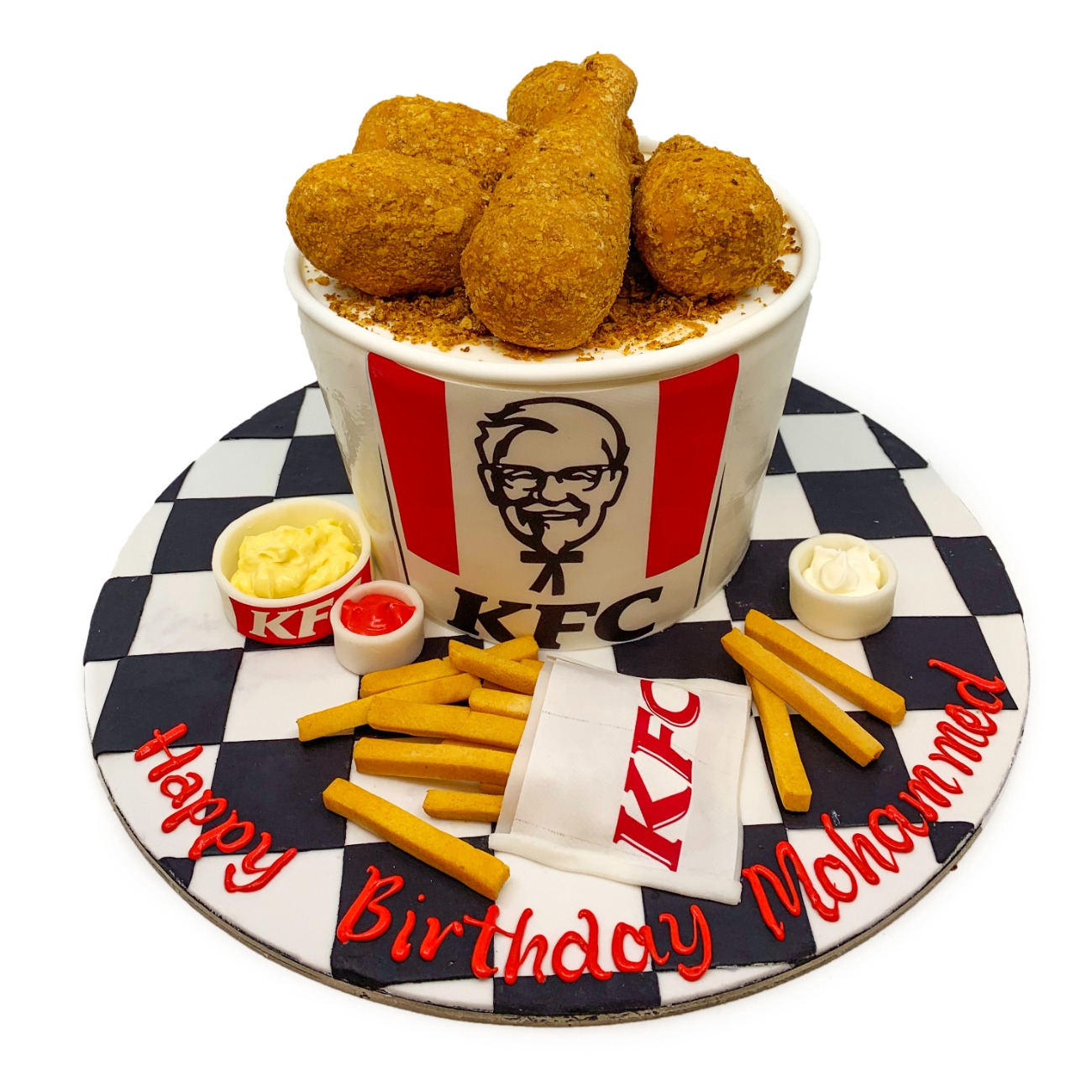 KFC Fried Chicken Bucket Cake