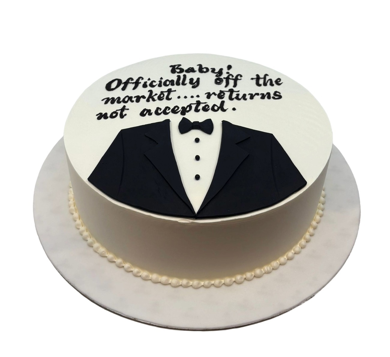 Off the Market Groom's Cake
