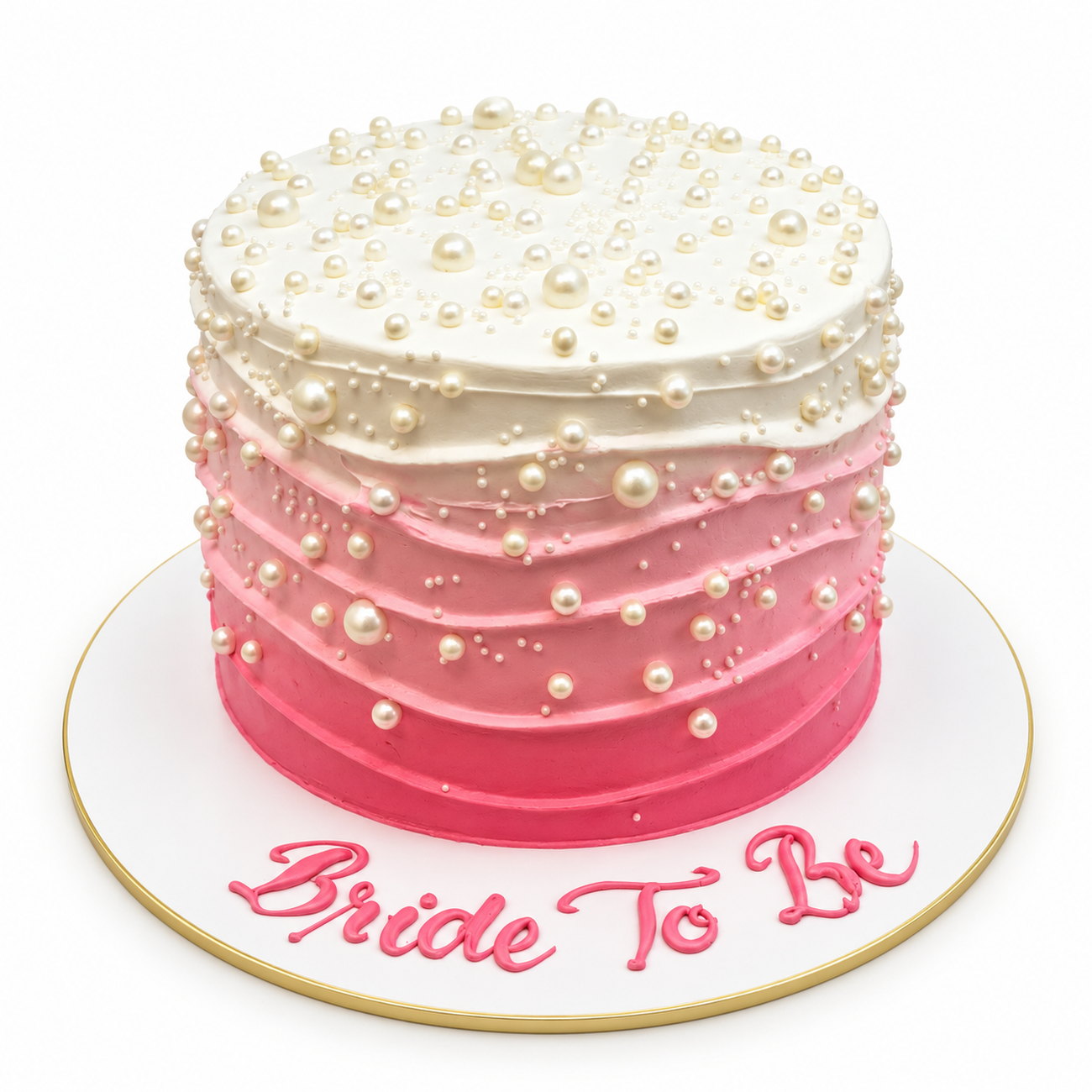 Blush Ombre Pearl Cake 2.0