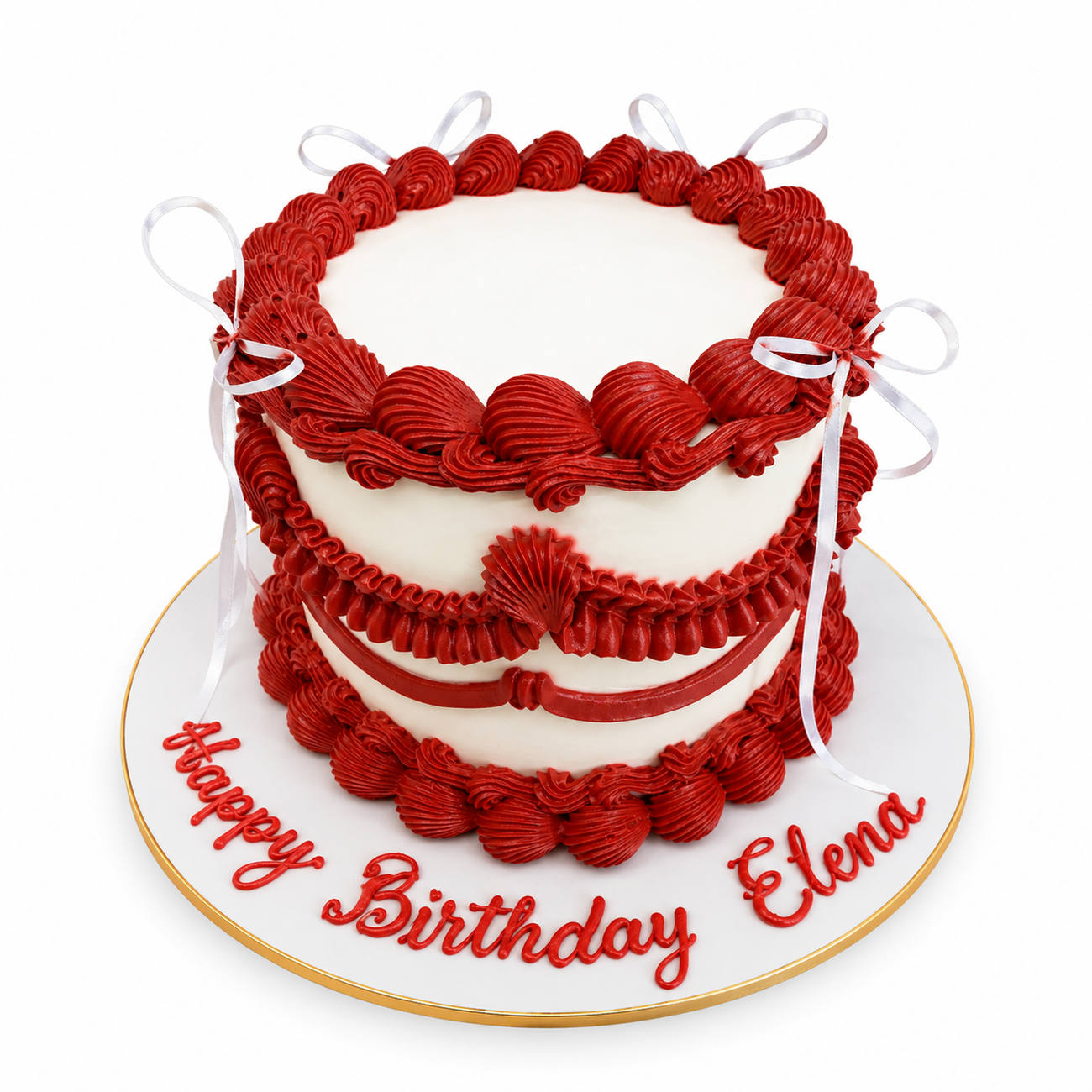 Elena's Ruby Victorian Cake 2.0