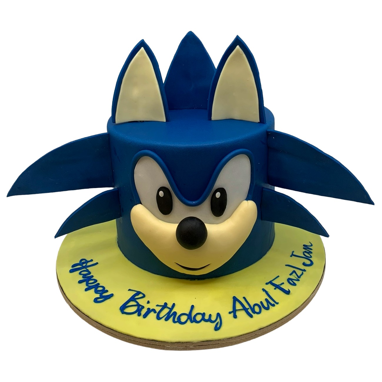 3D Sonic the Hedgehog Character Cake