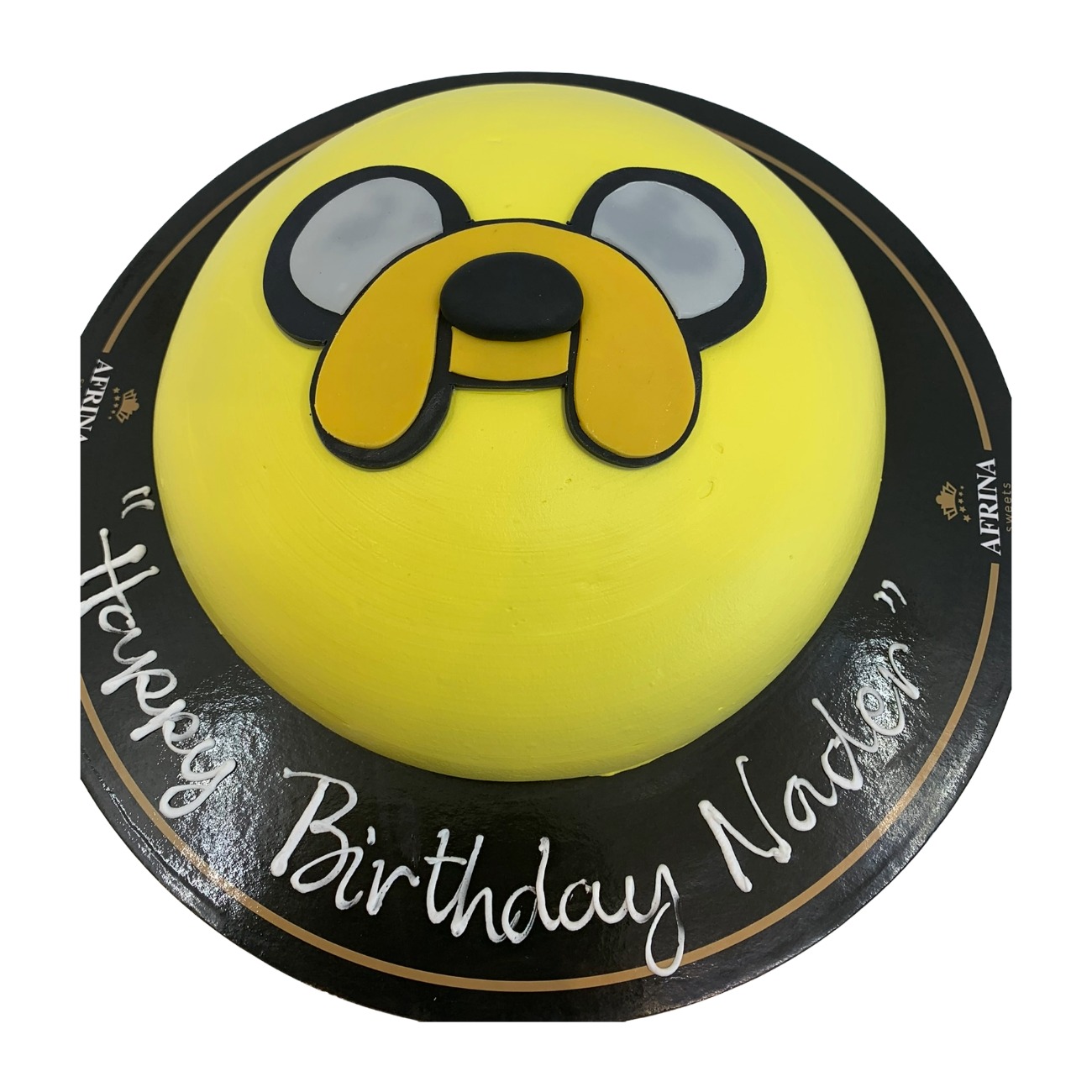 Adventure Time Jake the Dog Cake