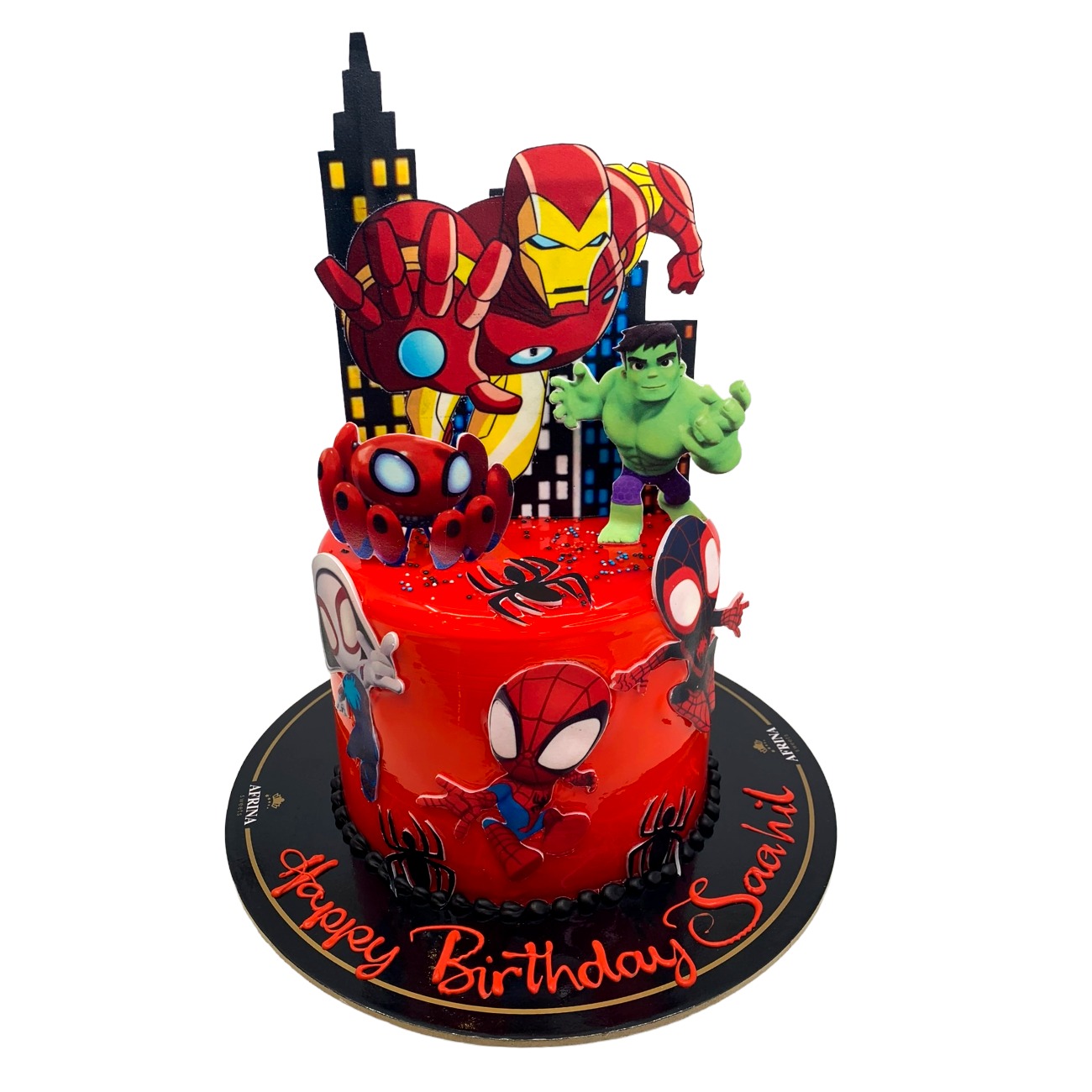 Avengers Superhero Squad Birthday Cake