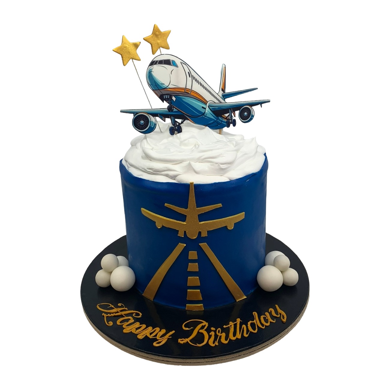 Aviation Pilot Airplane Birthday Cake
