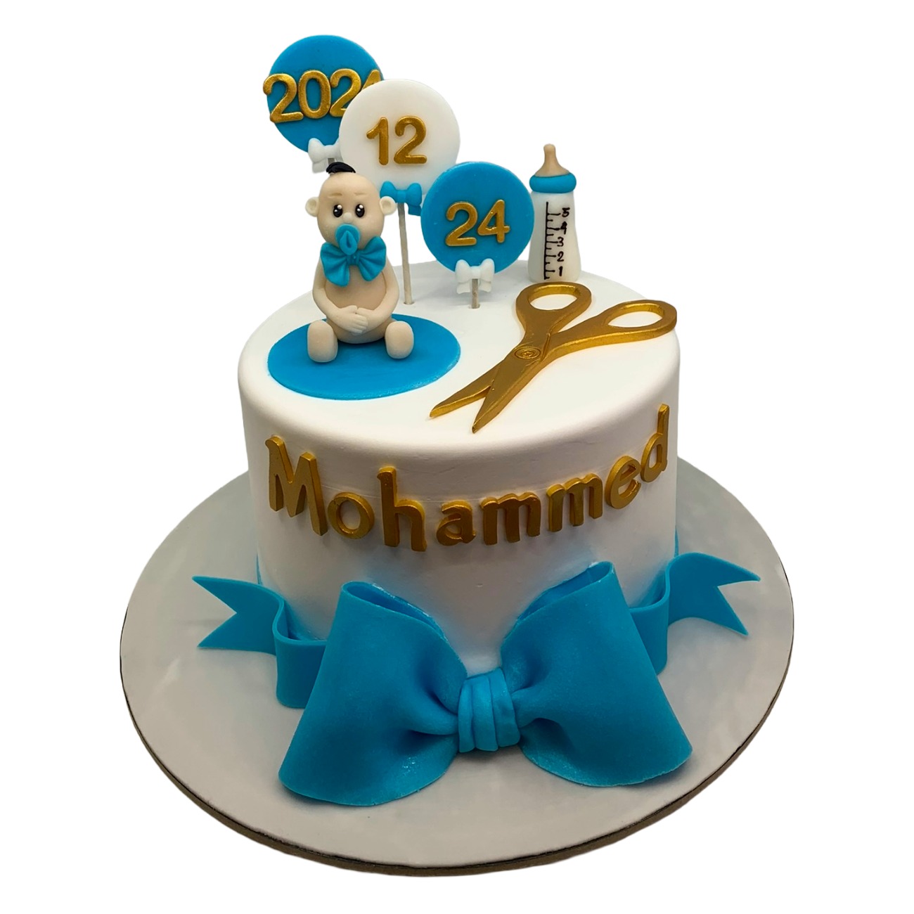 Baby Boy Circumcision Celebration Cake