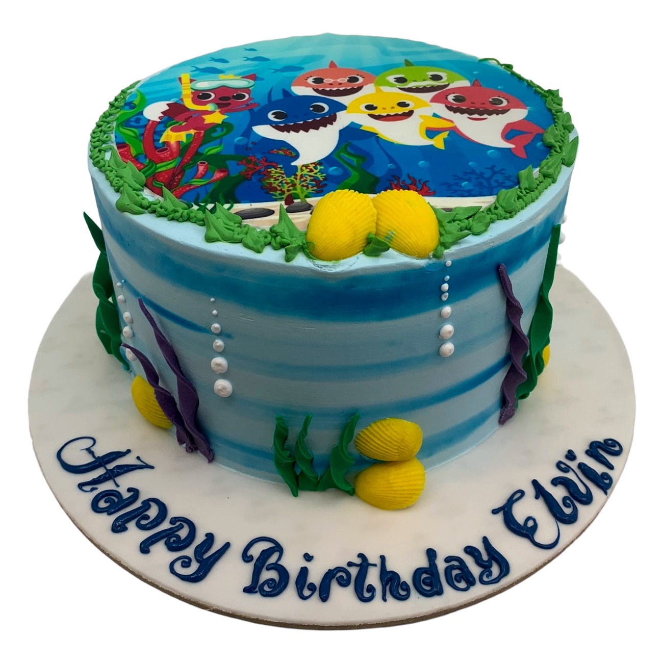 Baby Shark Ocean Customized Adventure Cake
