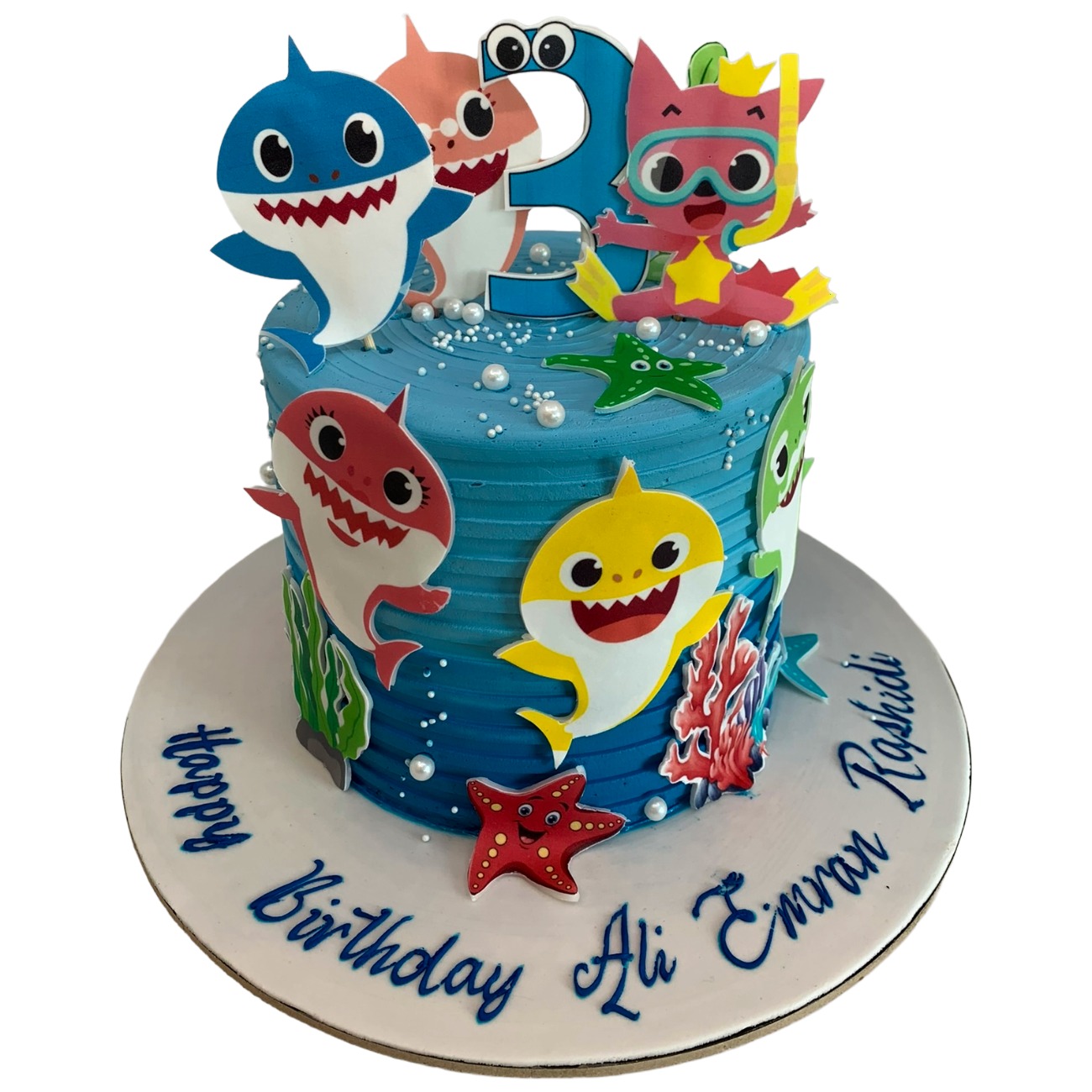 Baby Shark Undersea Adventure Cake