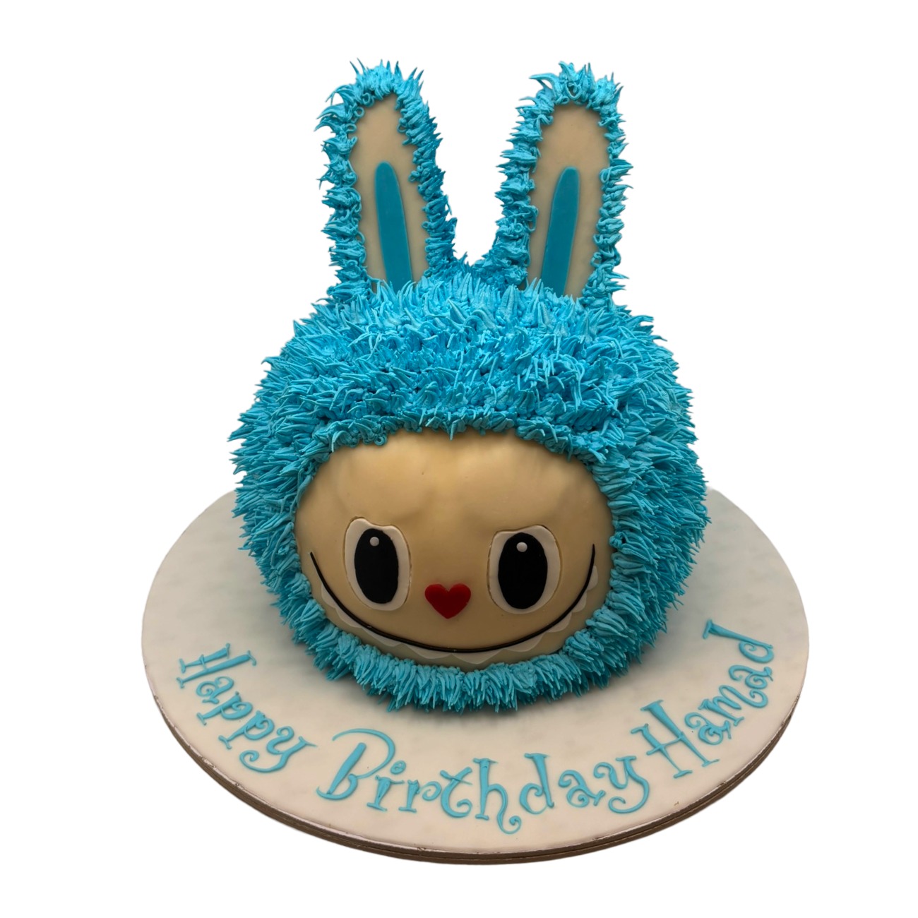 Blue Monster Bunny Cake