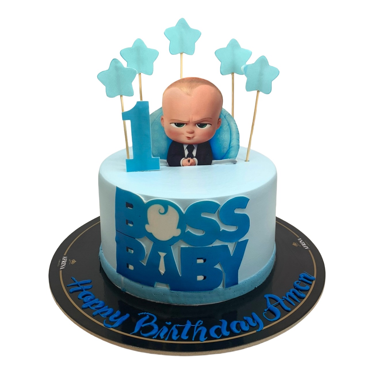 Boss Baby Star Birthday Cake