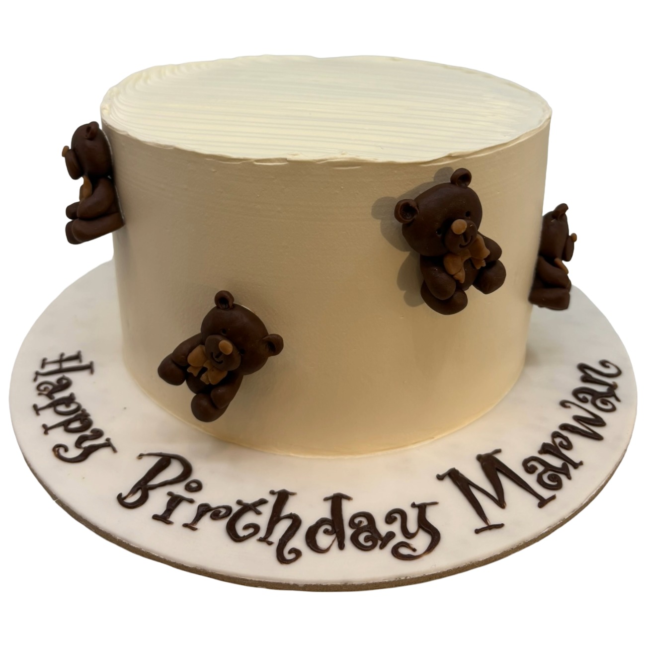 Chocolate Teddy Bear Hugs Cake