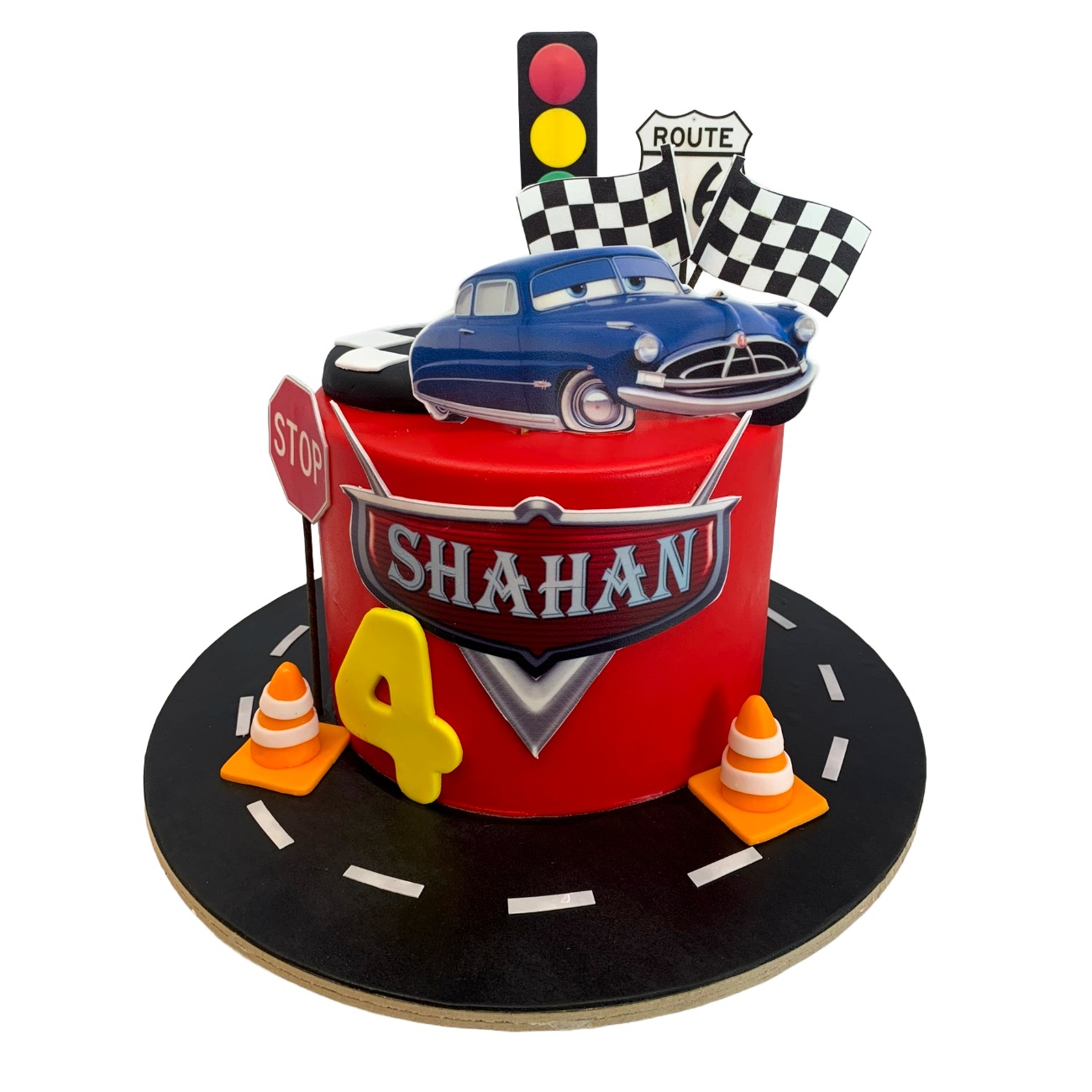 Disney Cars Racing Champion Cake