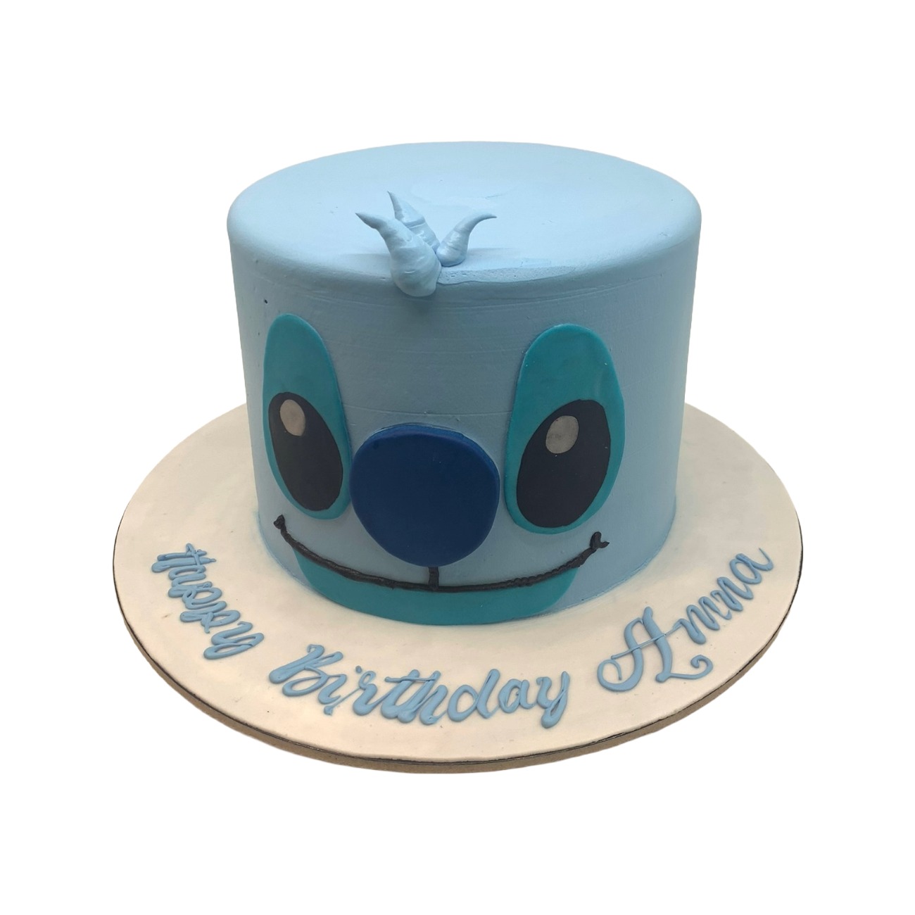 Disney Stitch Customized Birthday Cake