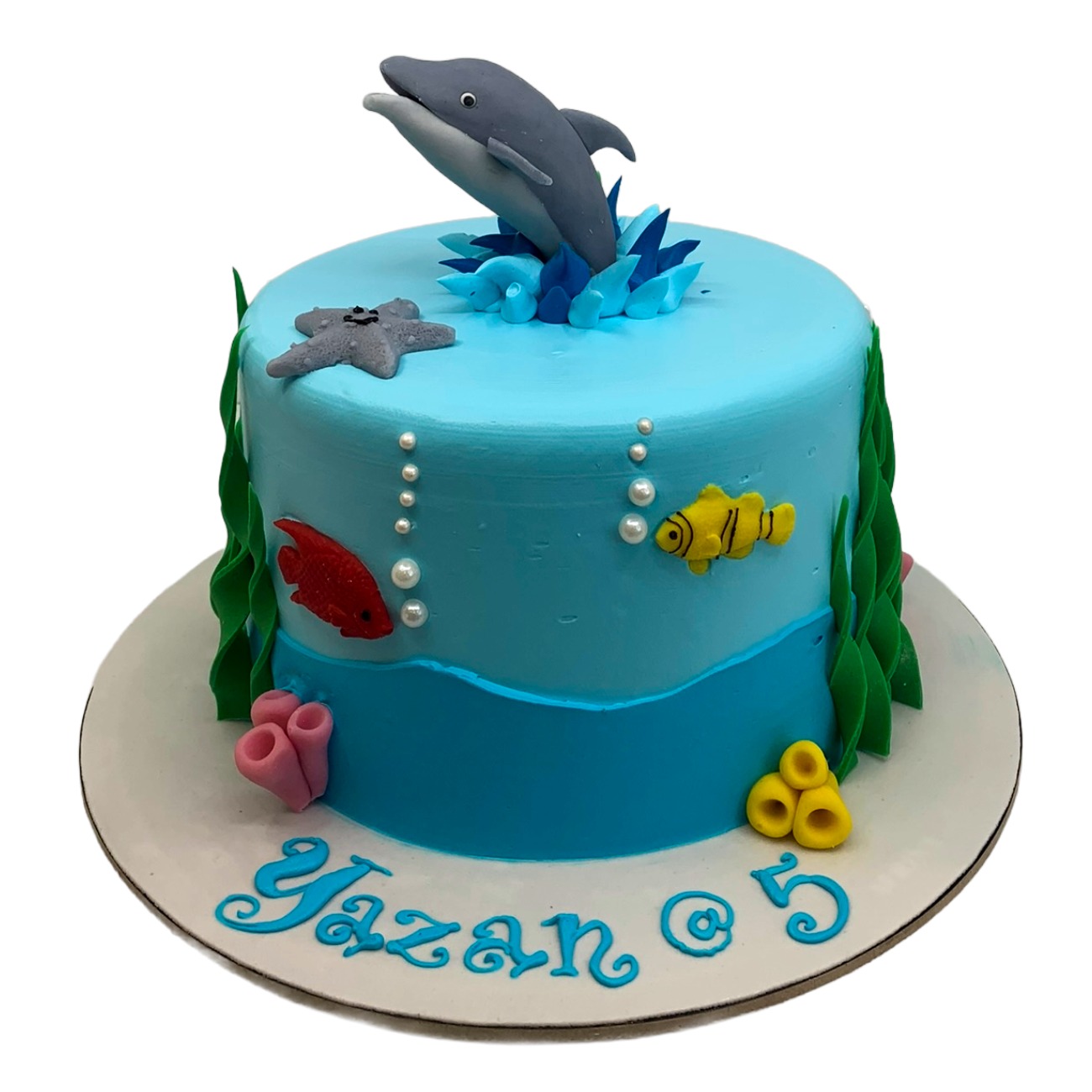 Dolphin Splash Under the Sea Cake