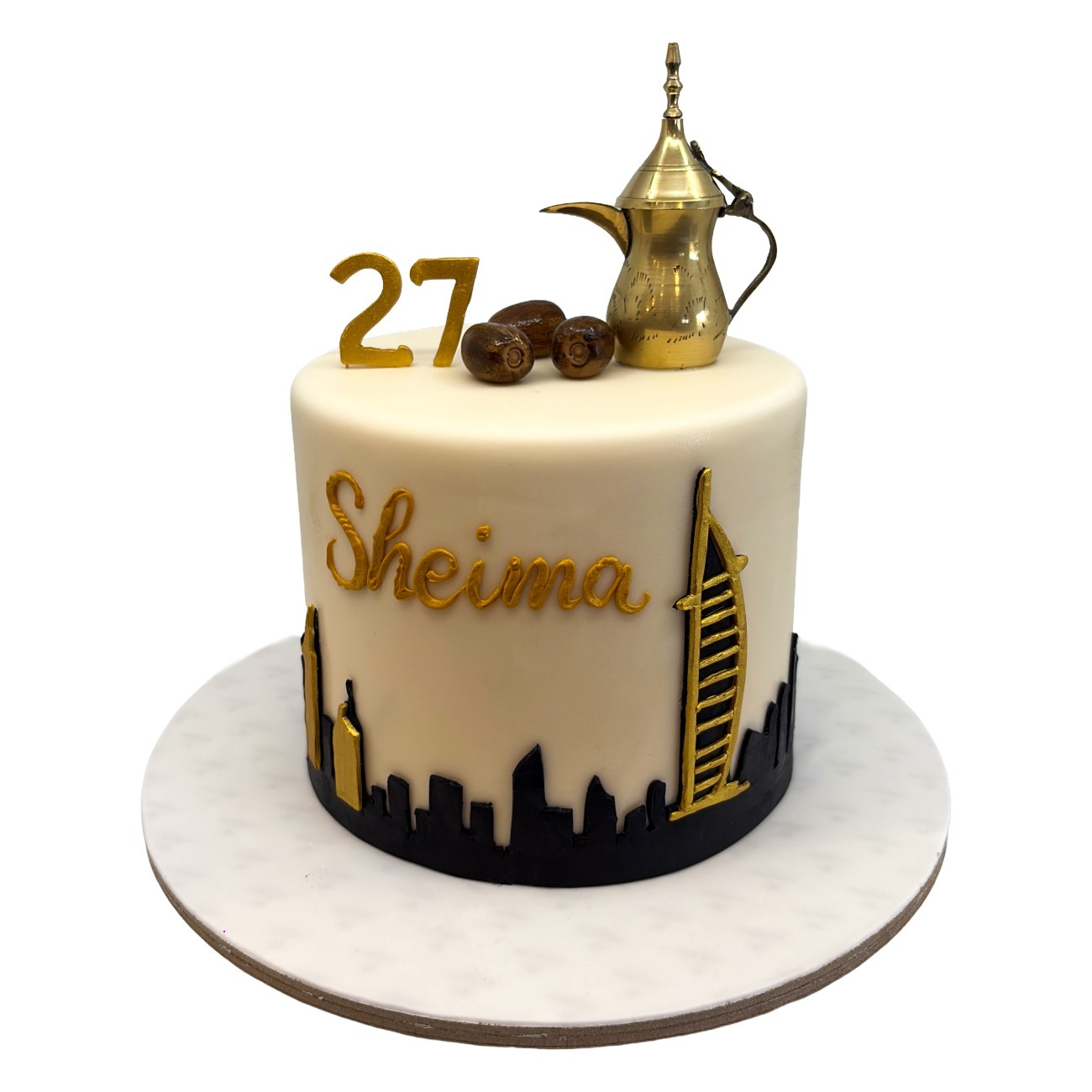 Dubai Skyline Heritage Cake
