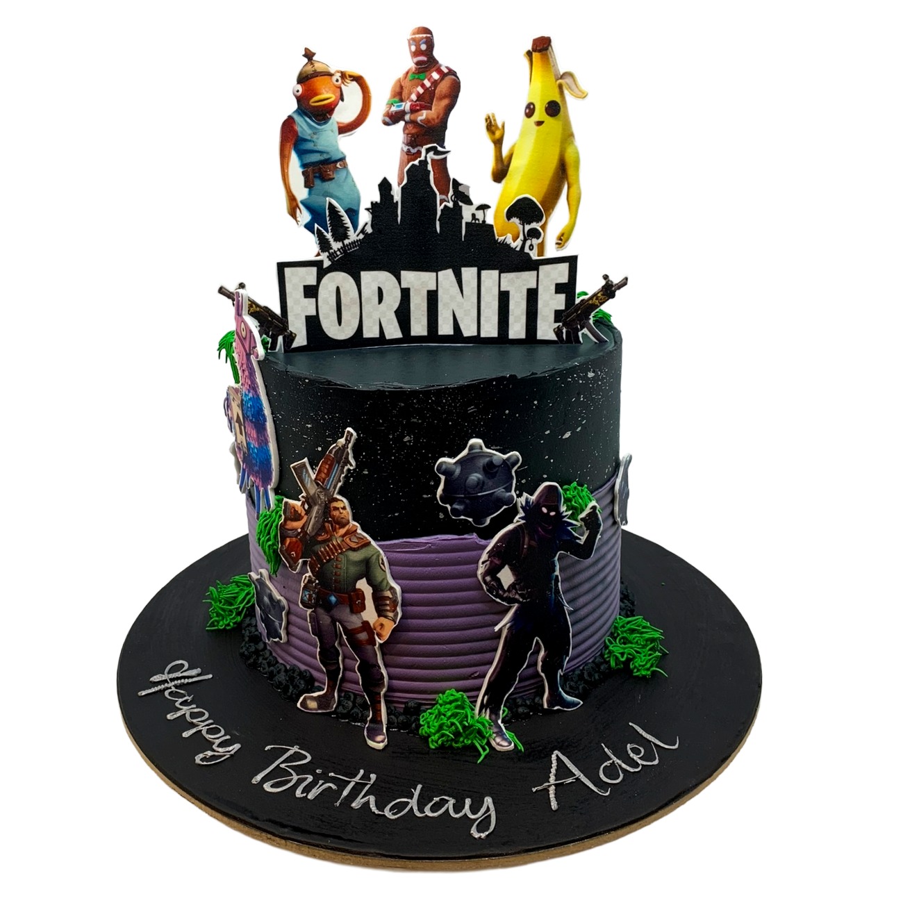 Fortnite Battle Royale Galaxy Cake